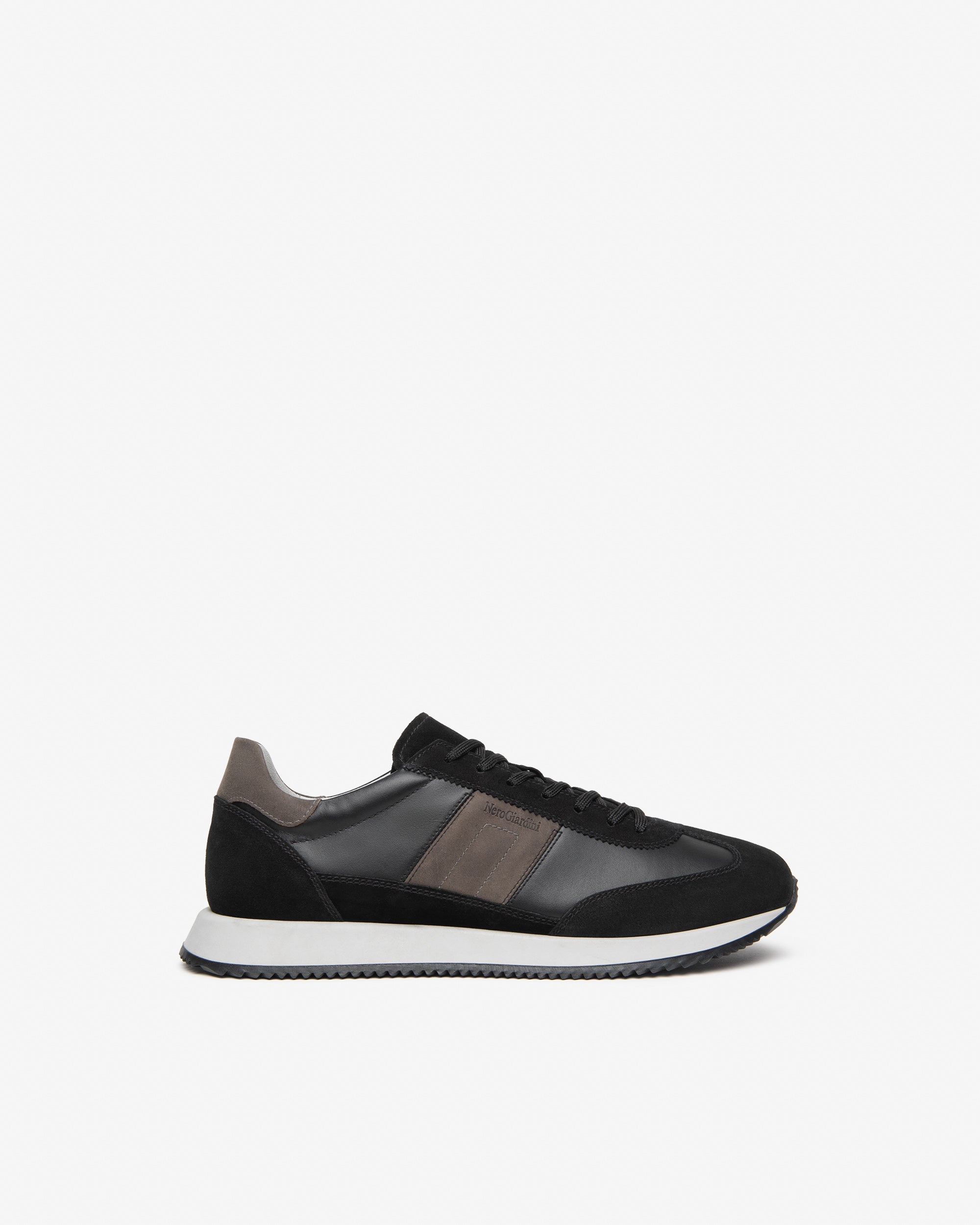 Sneakers Uomo in Camoscio e Pelle