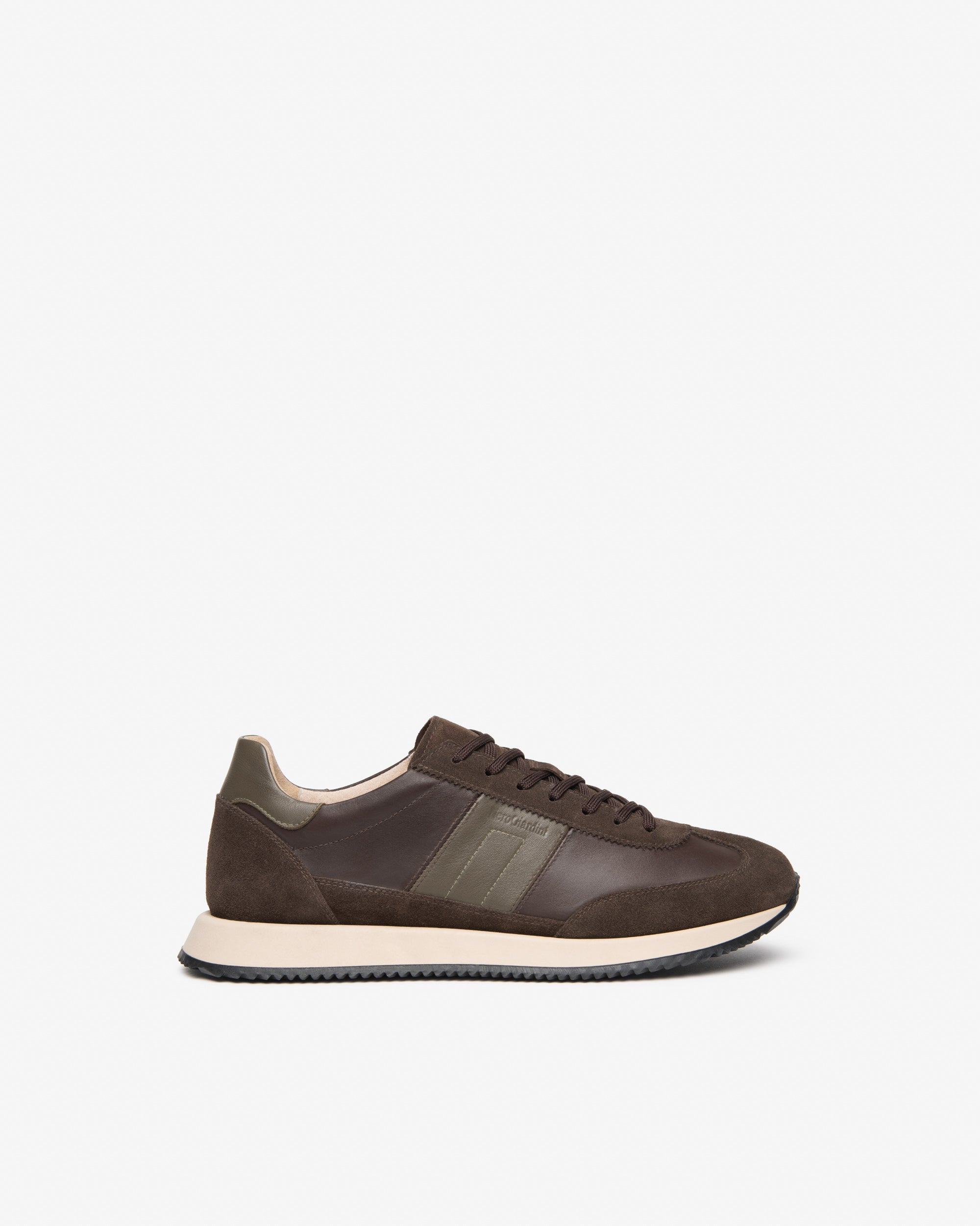 Sneakers Uomo in Camoscio e Pelle