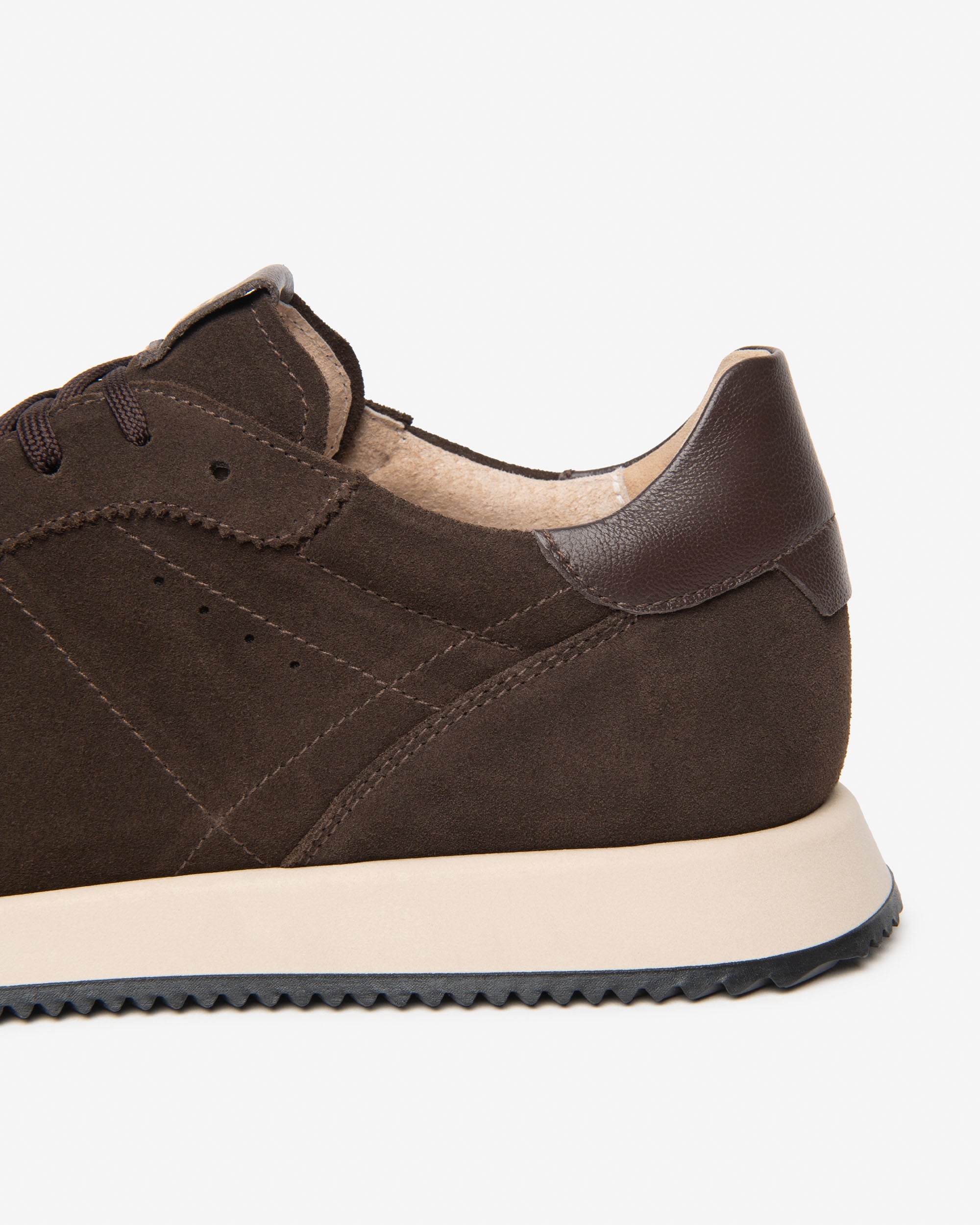 Sneakers Uomo in Camoscio e Pelle