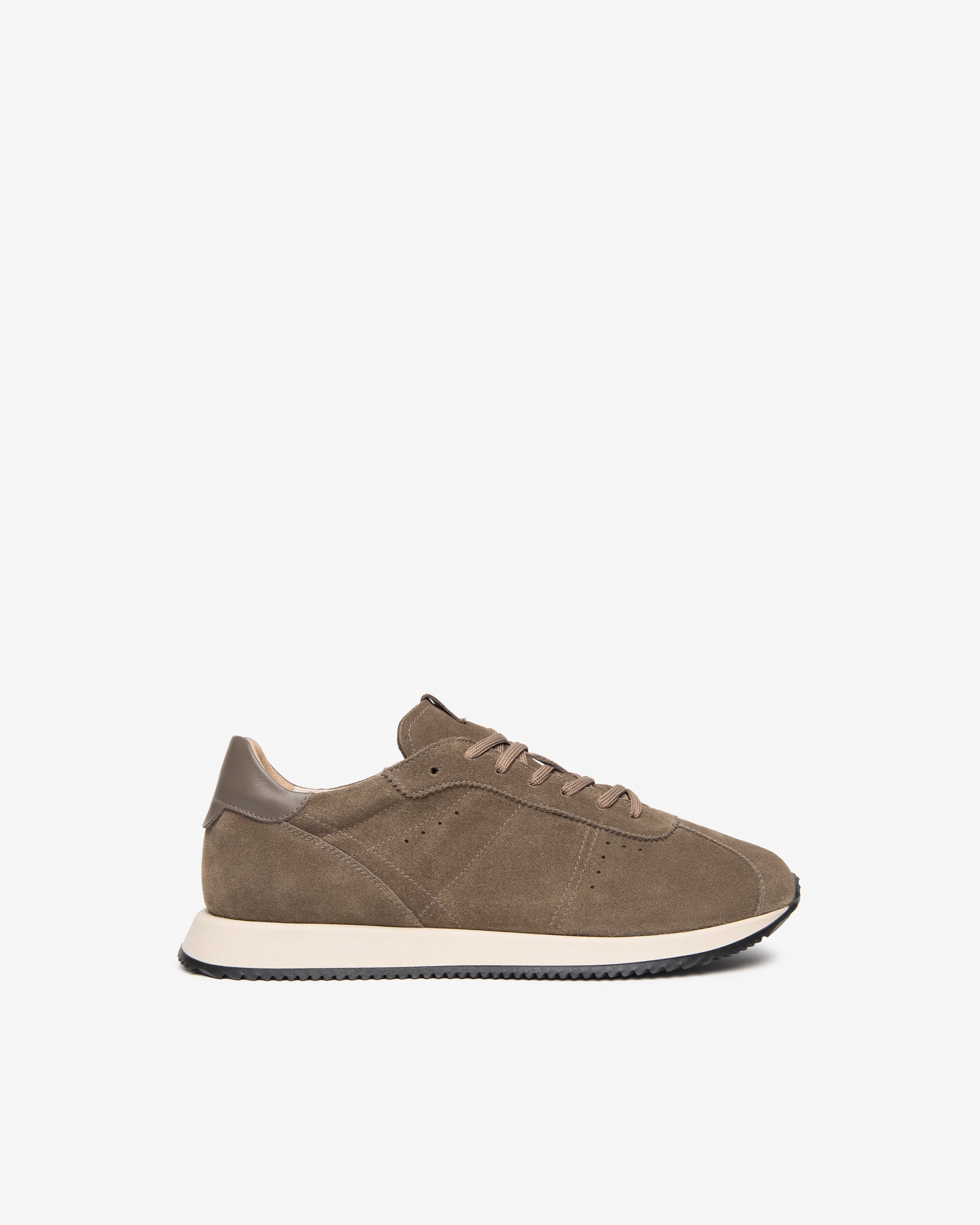 Sneakers Uomo in Camoscio e Pelle