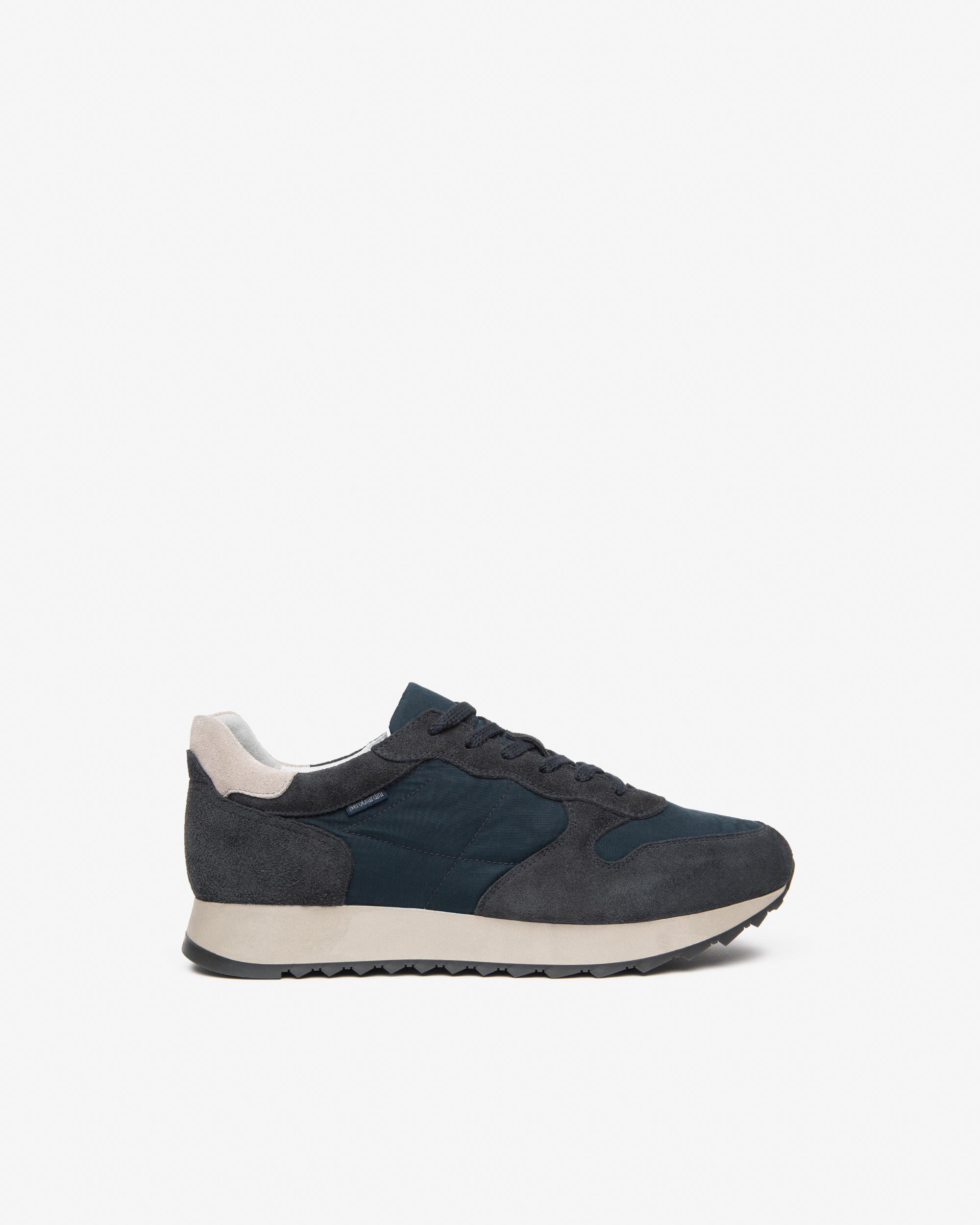 Sneakers Uomo in Camoscio e Tela