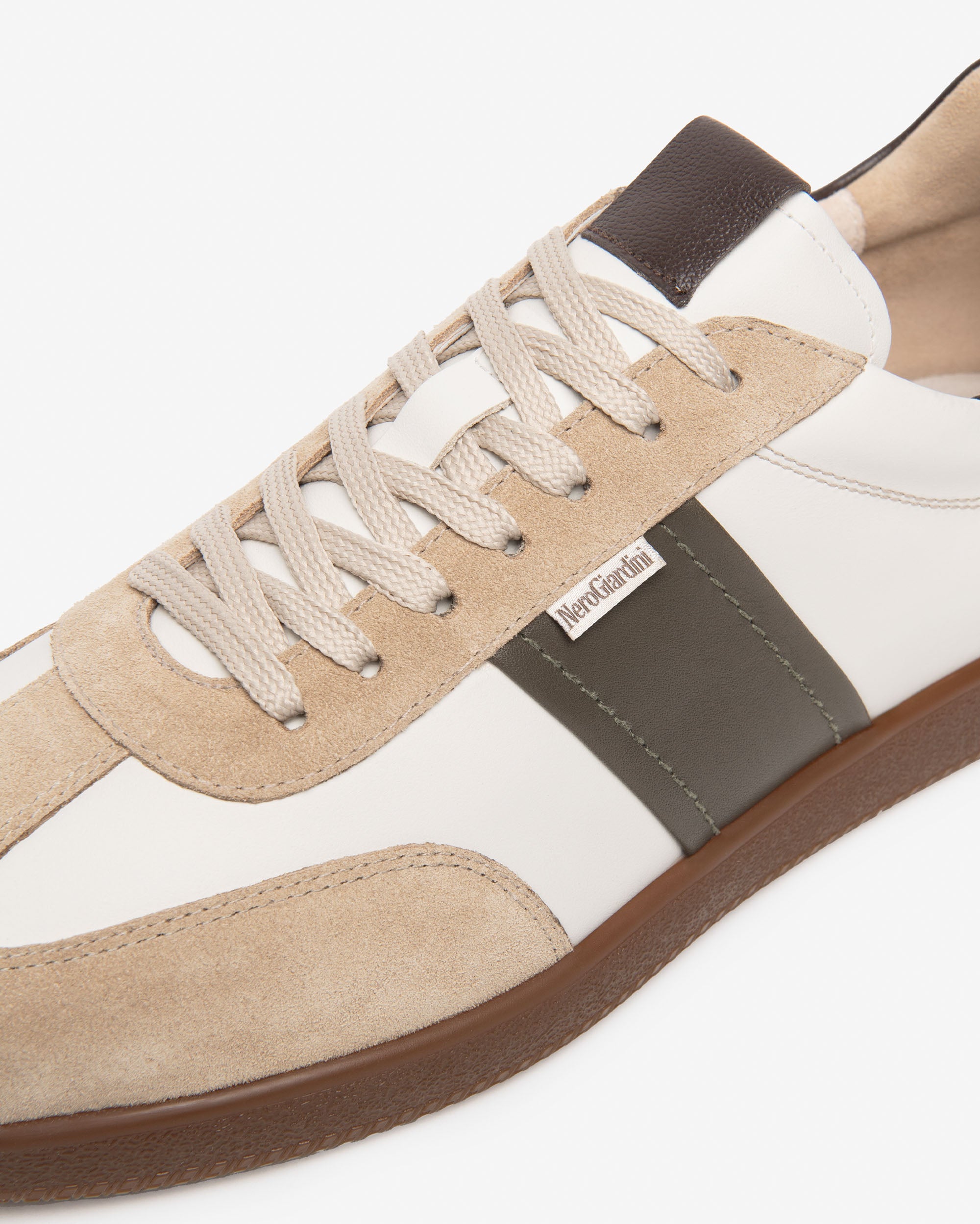 Sneakers Uomo in Pelle e Camoscio