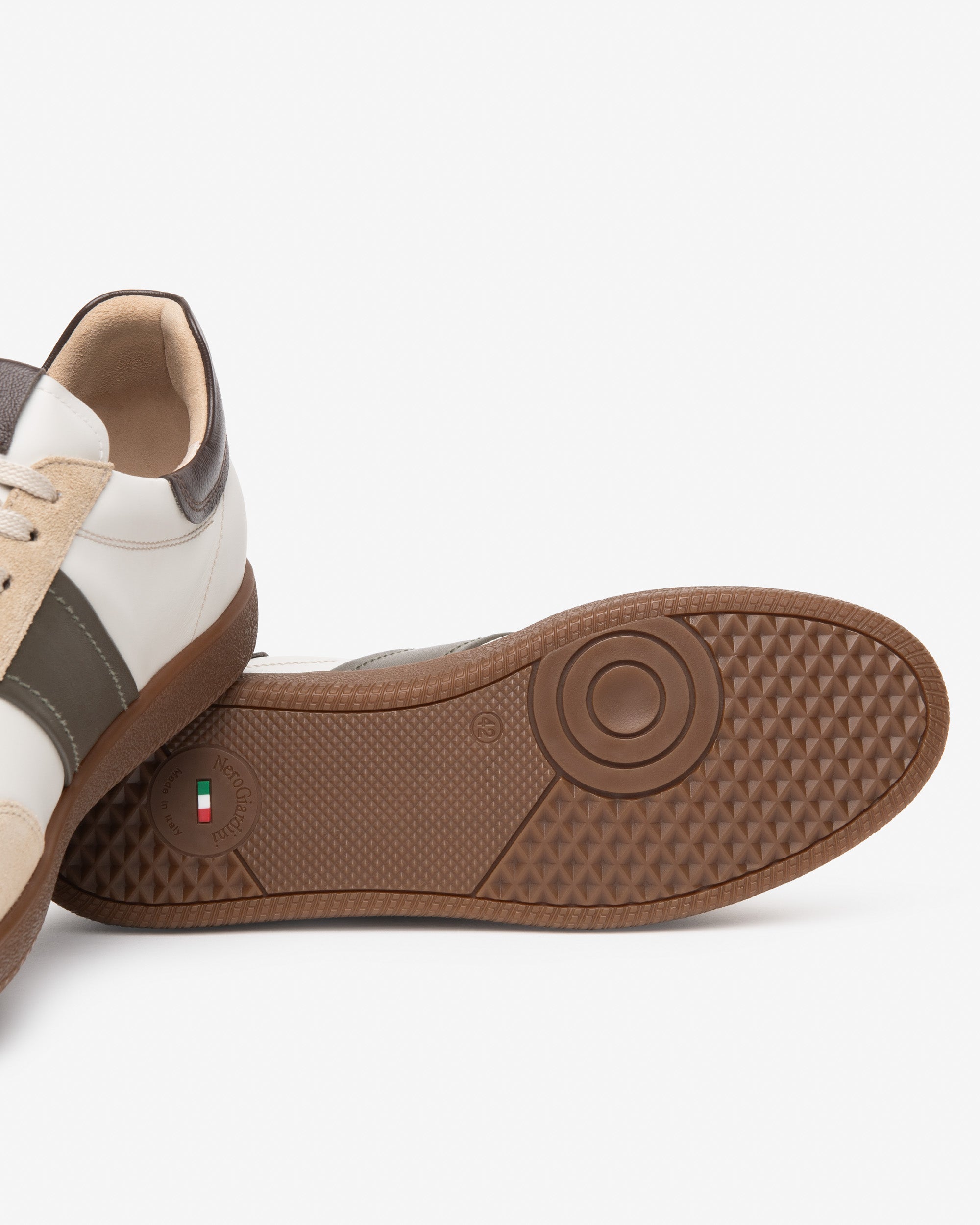 Sneakers Uomo in Pelle e Camoscio