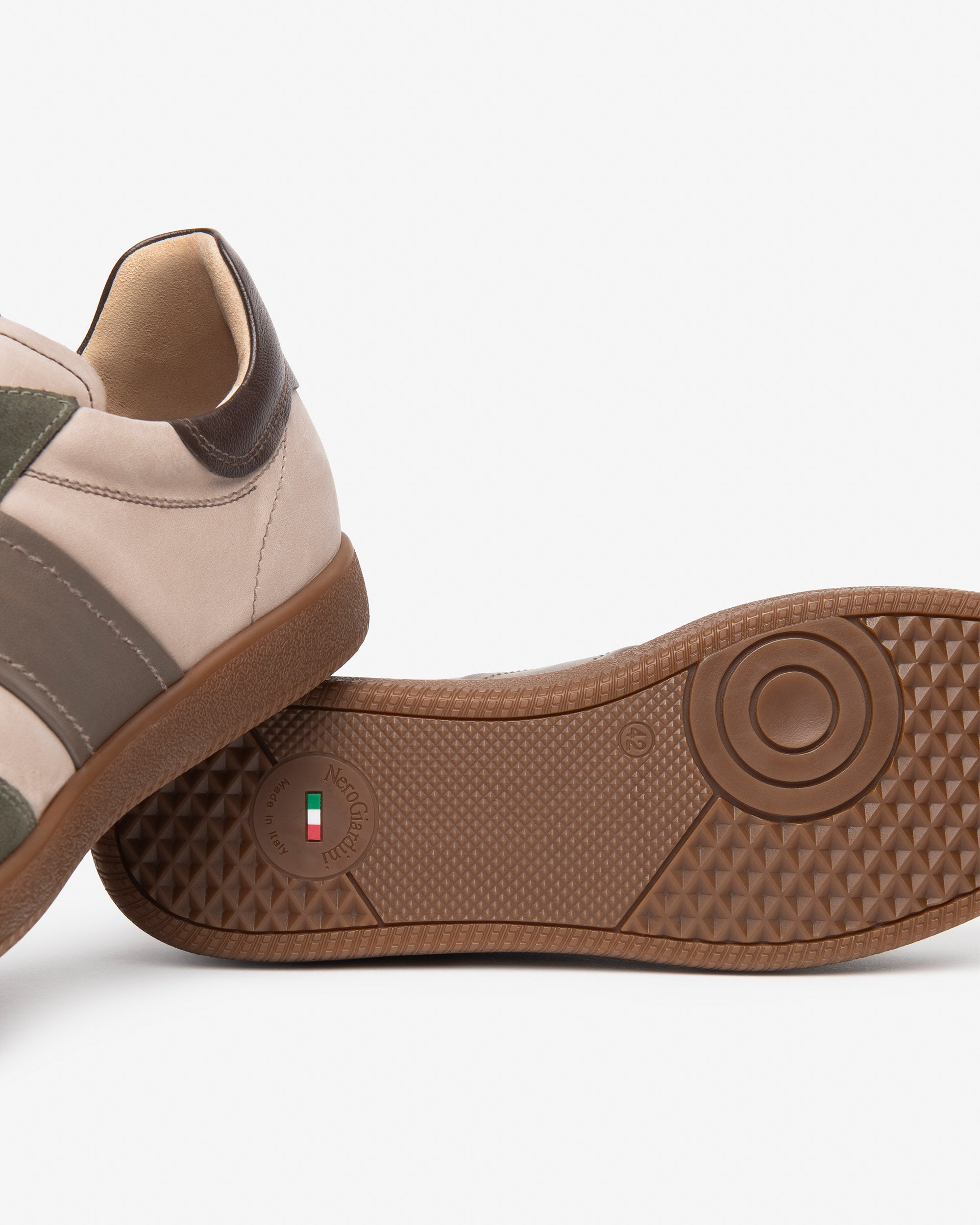 Sneakers Uomo in Pelle e Camoscio