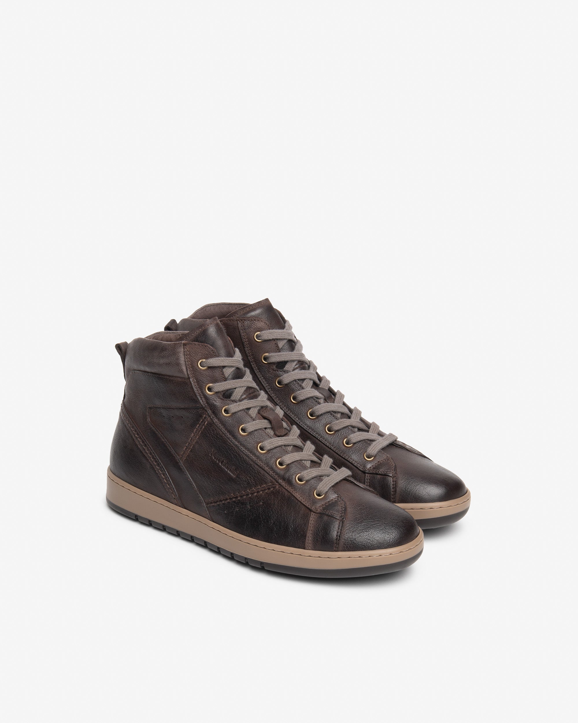 Sneakers Alte Uomo in Pelle