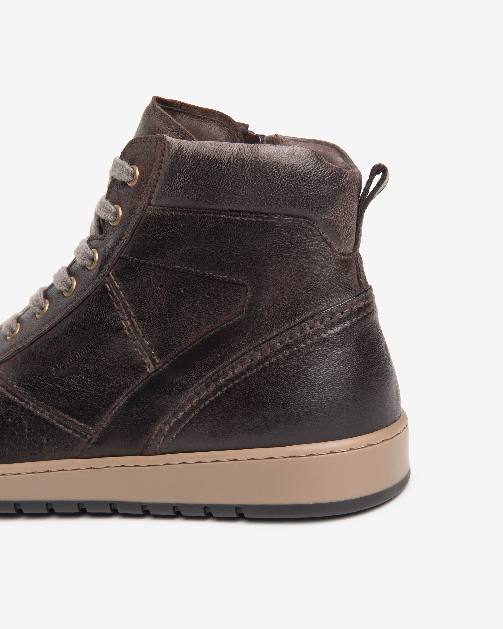 Sneakers Alte Uomo in Pelle