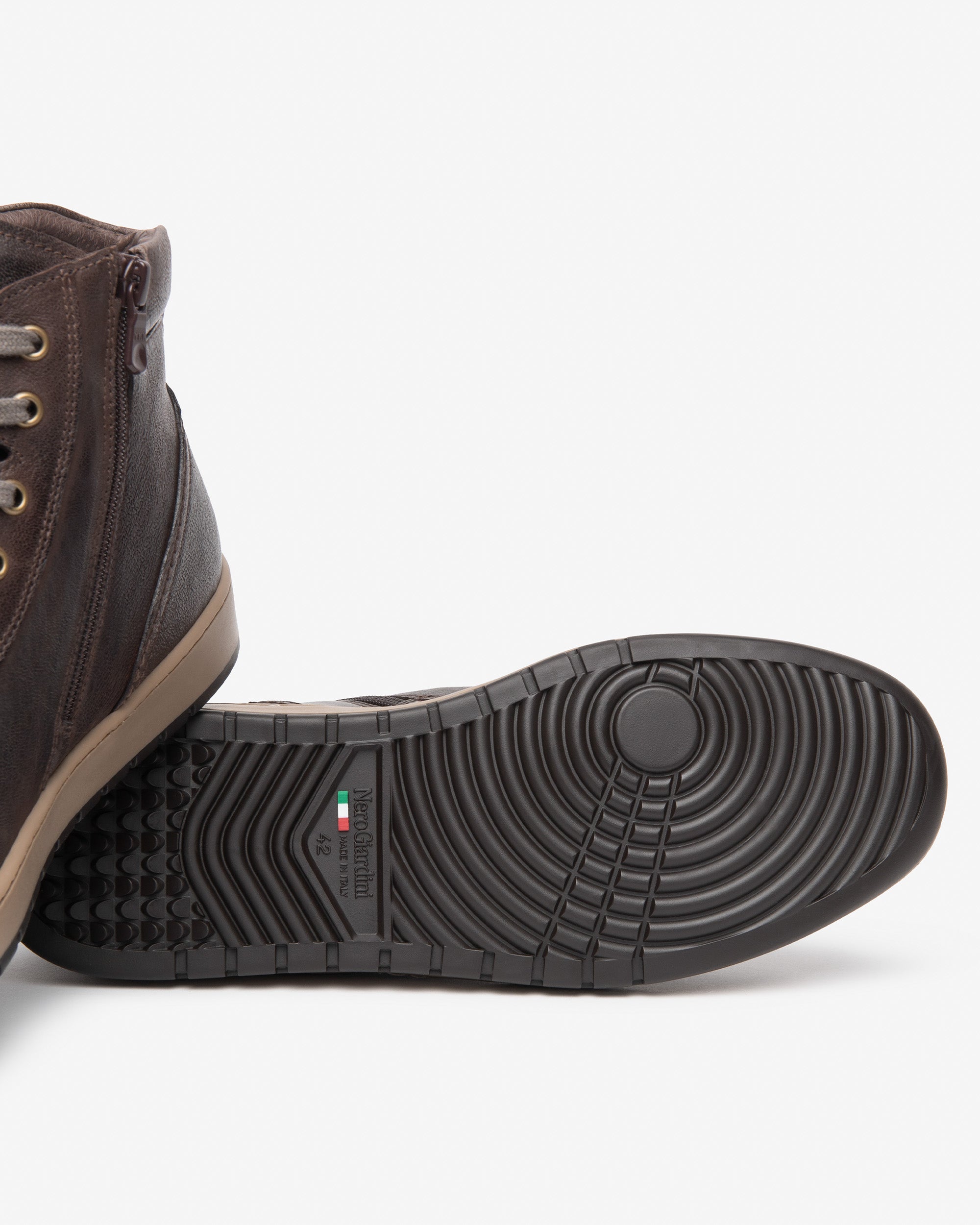 Sneakers Alte Uomo in Pelle