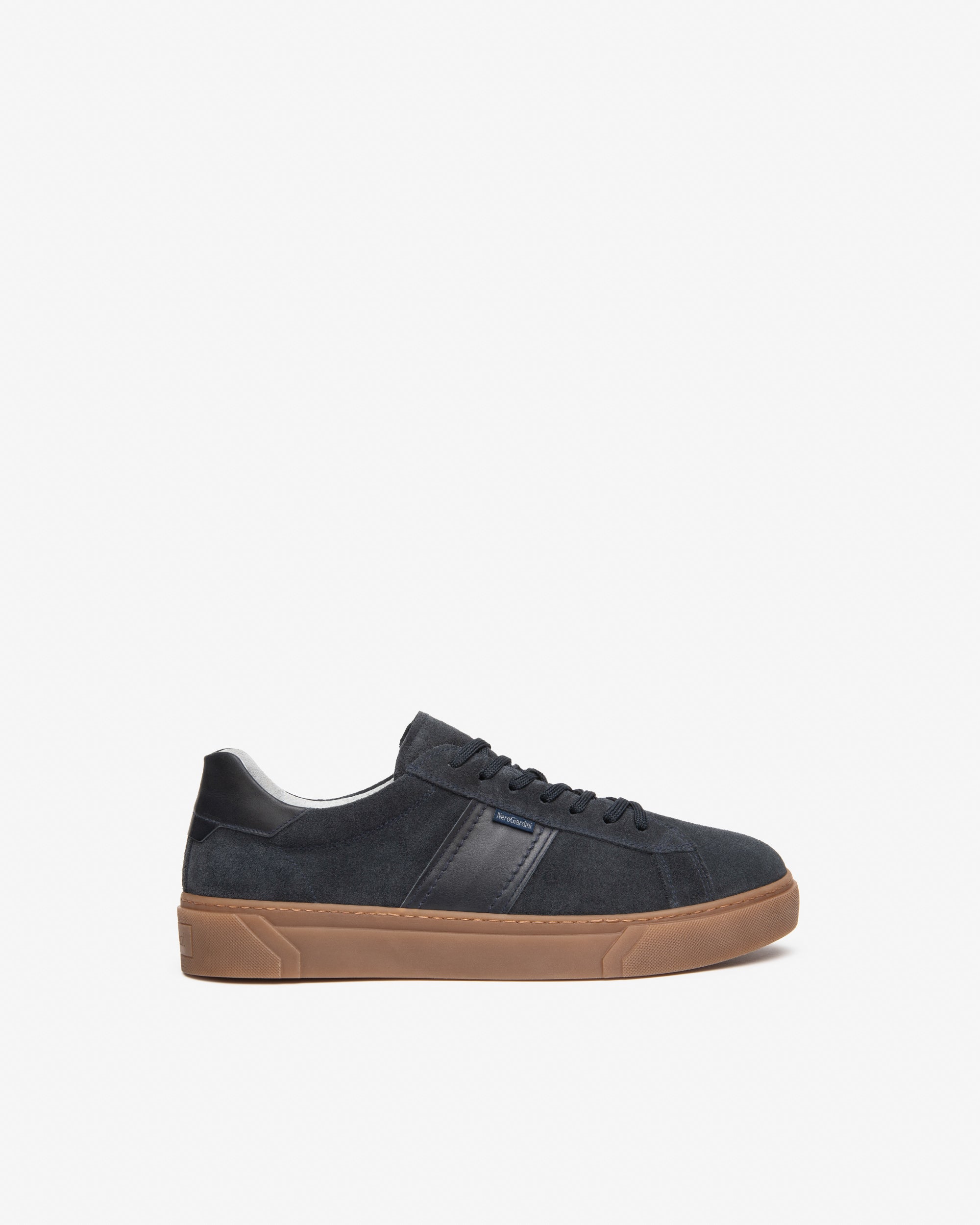 Sneakers Uomo in Camoscio e Pelle