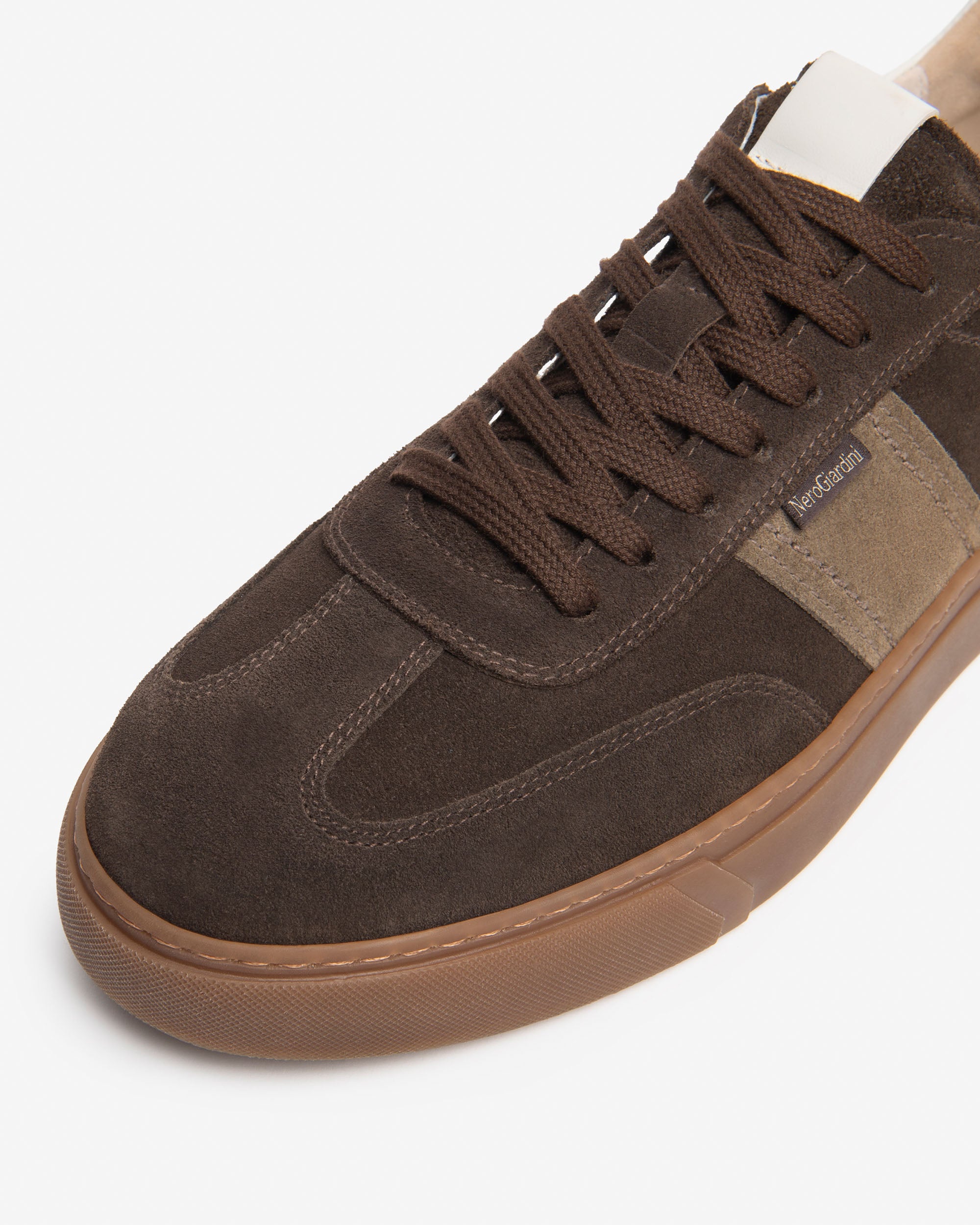 Sneakers Uomo in Camoscio e Pelle