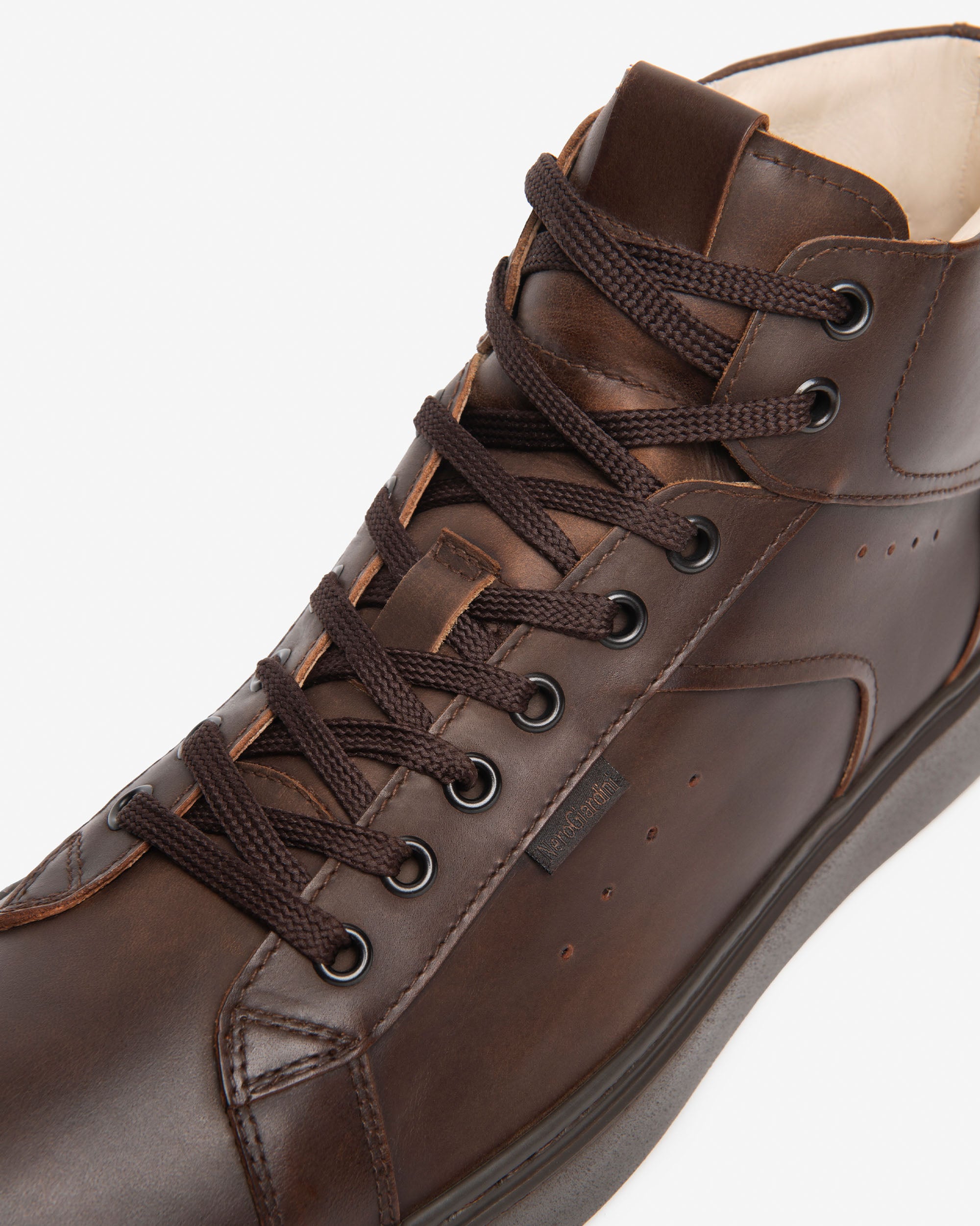 Sneakers Alte Uomo in Pelle