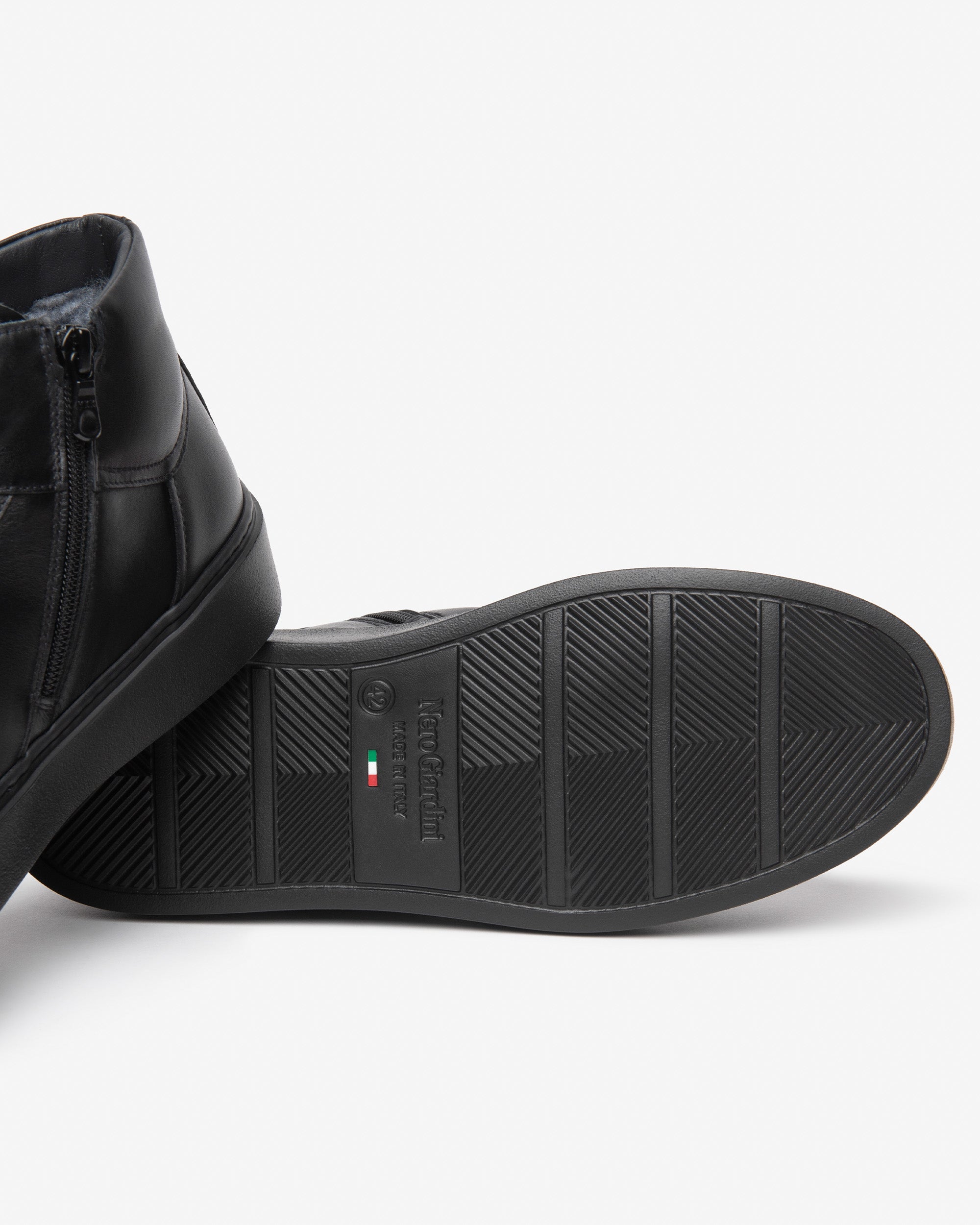 Sneakers Alte Uomo in Pelle