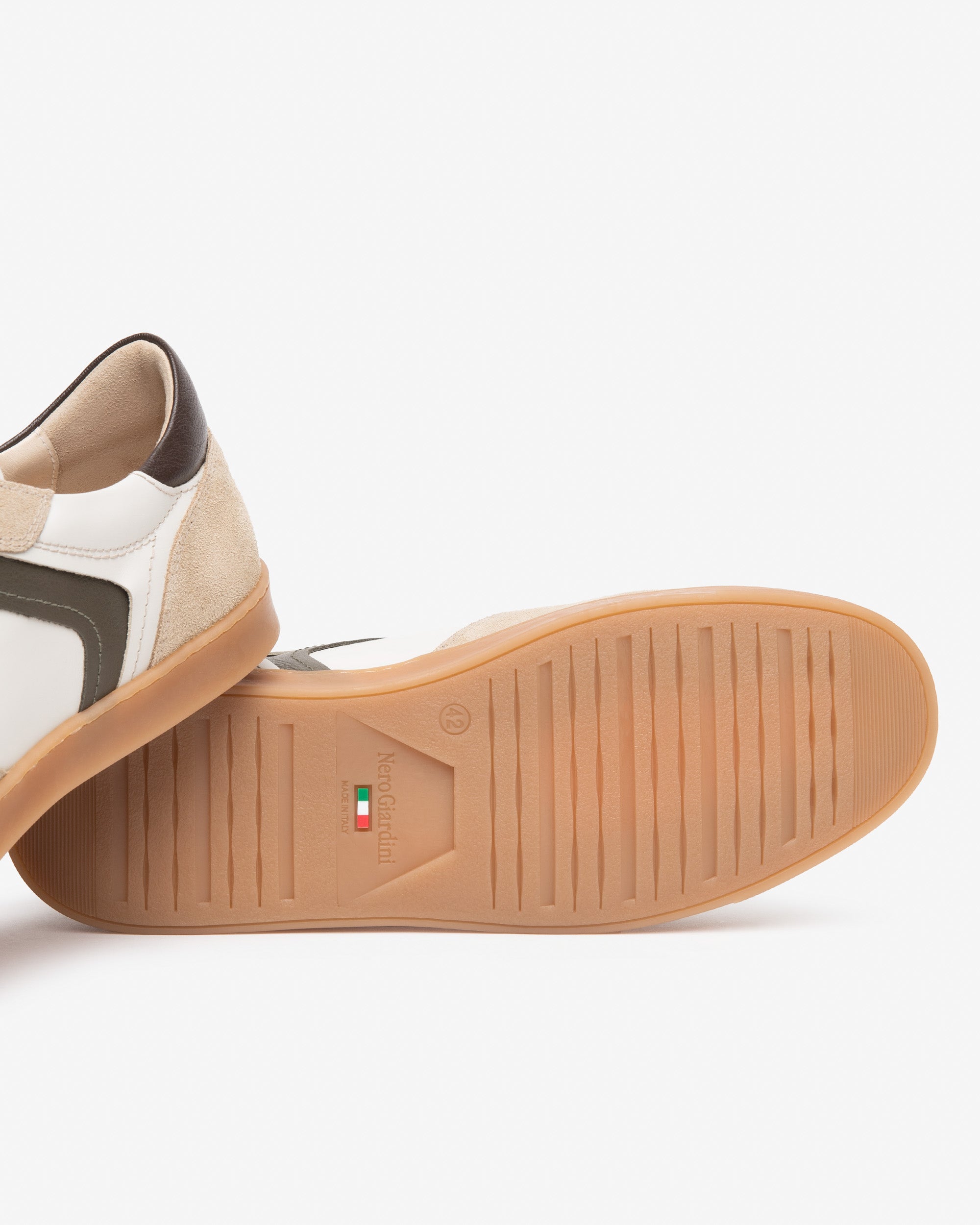 Sneakers Uomo in Pelle e Camoscio