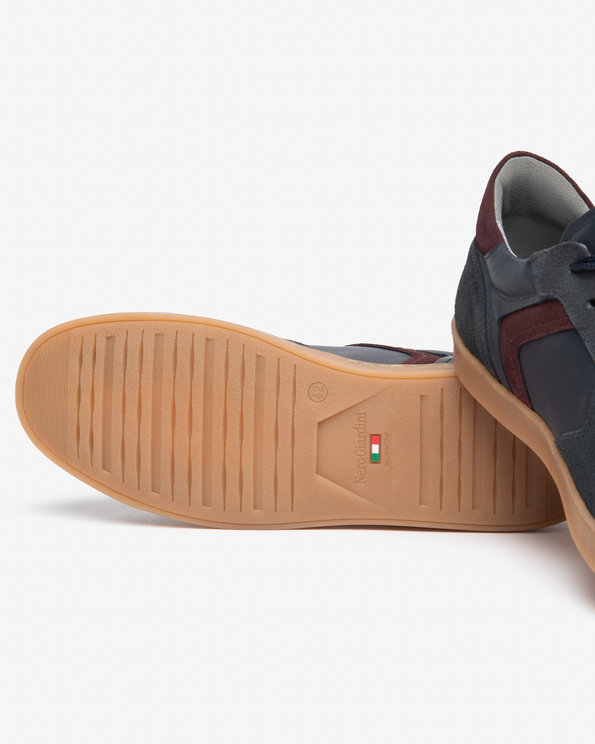 Sneakers Uomo in Pelle e Camoscio