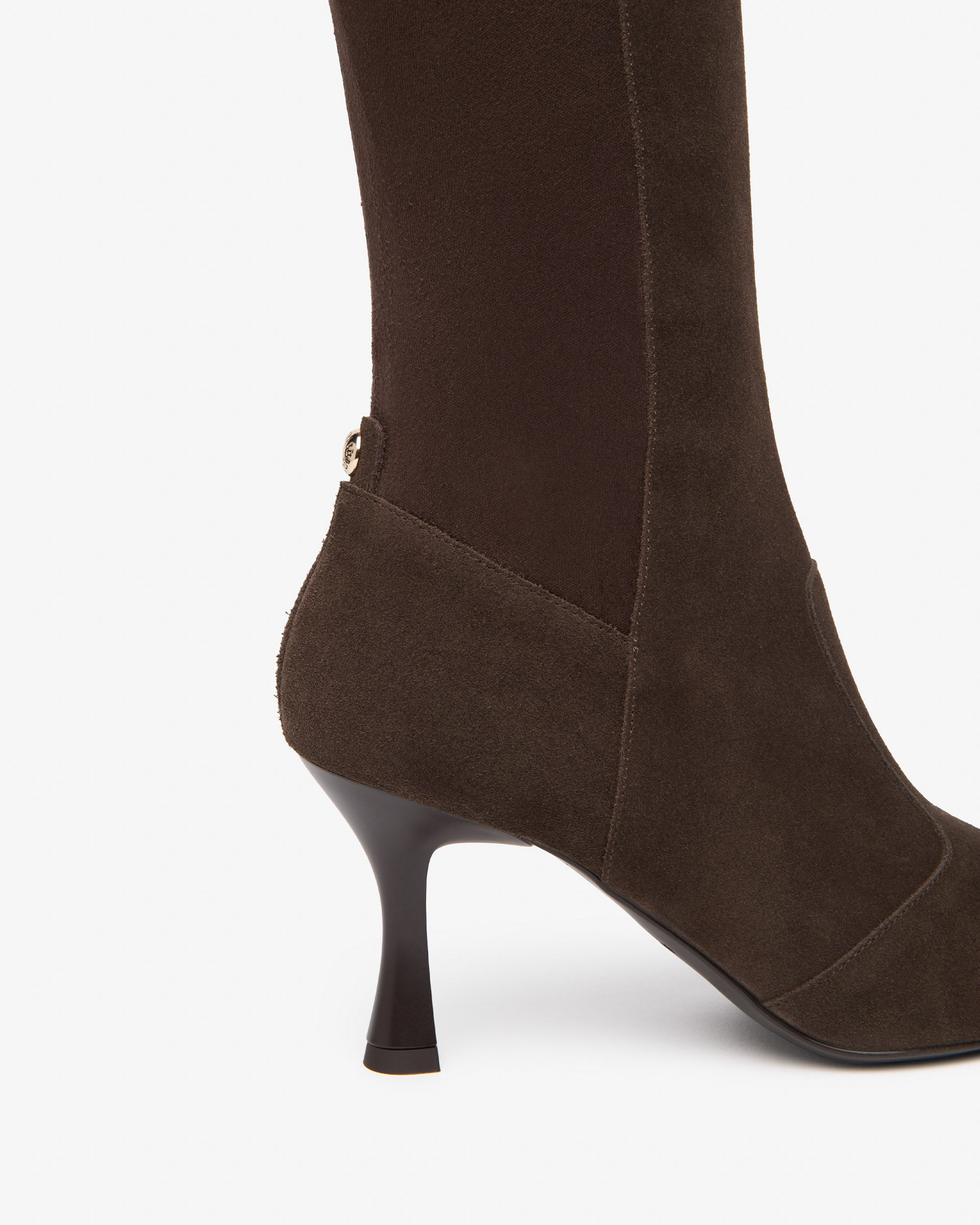 Stivali Donna in Suede e Materiale Tecnico
