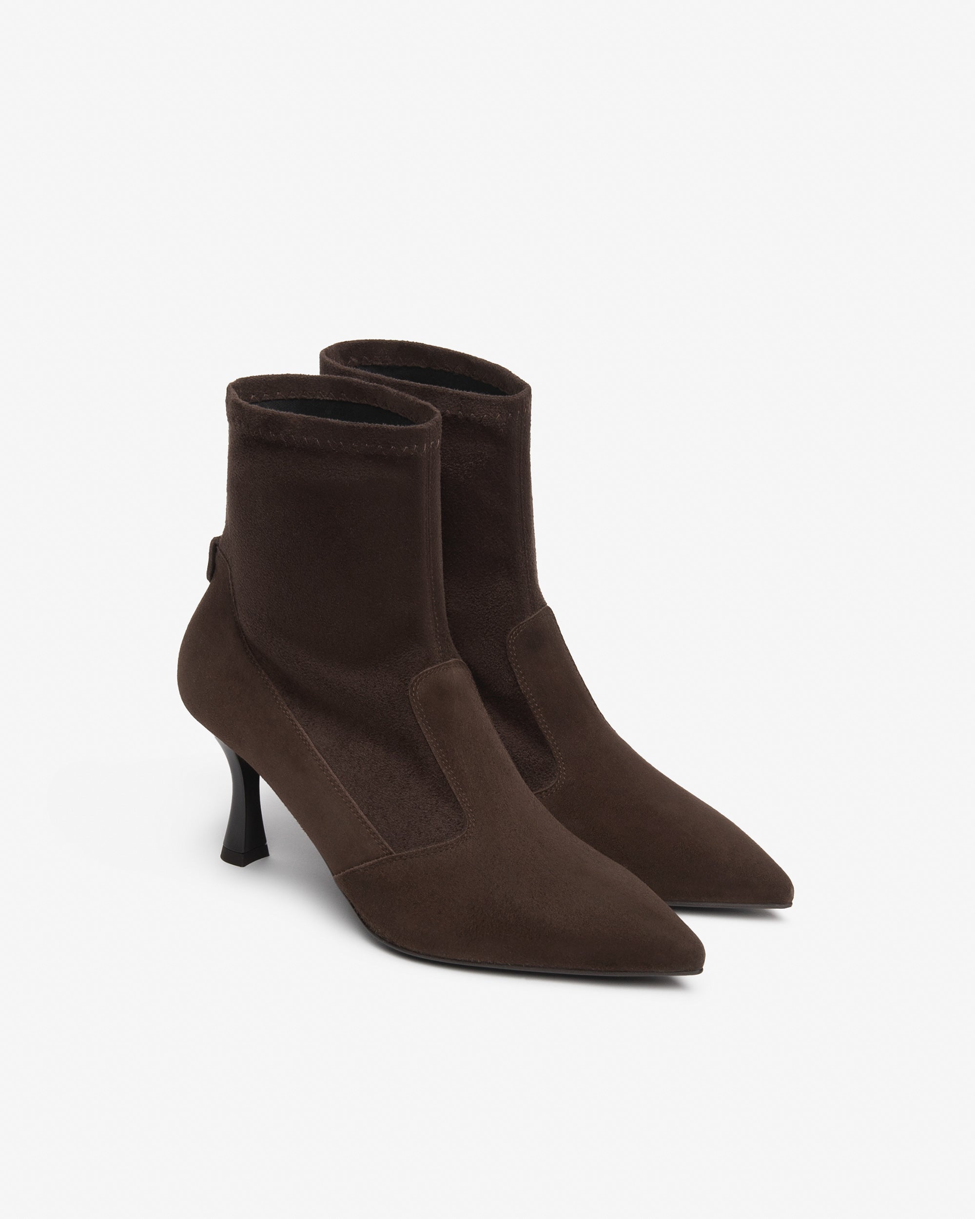 Tronchetti Donna in Suede e Materiale Tecnico