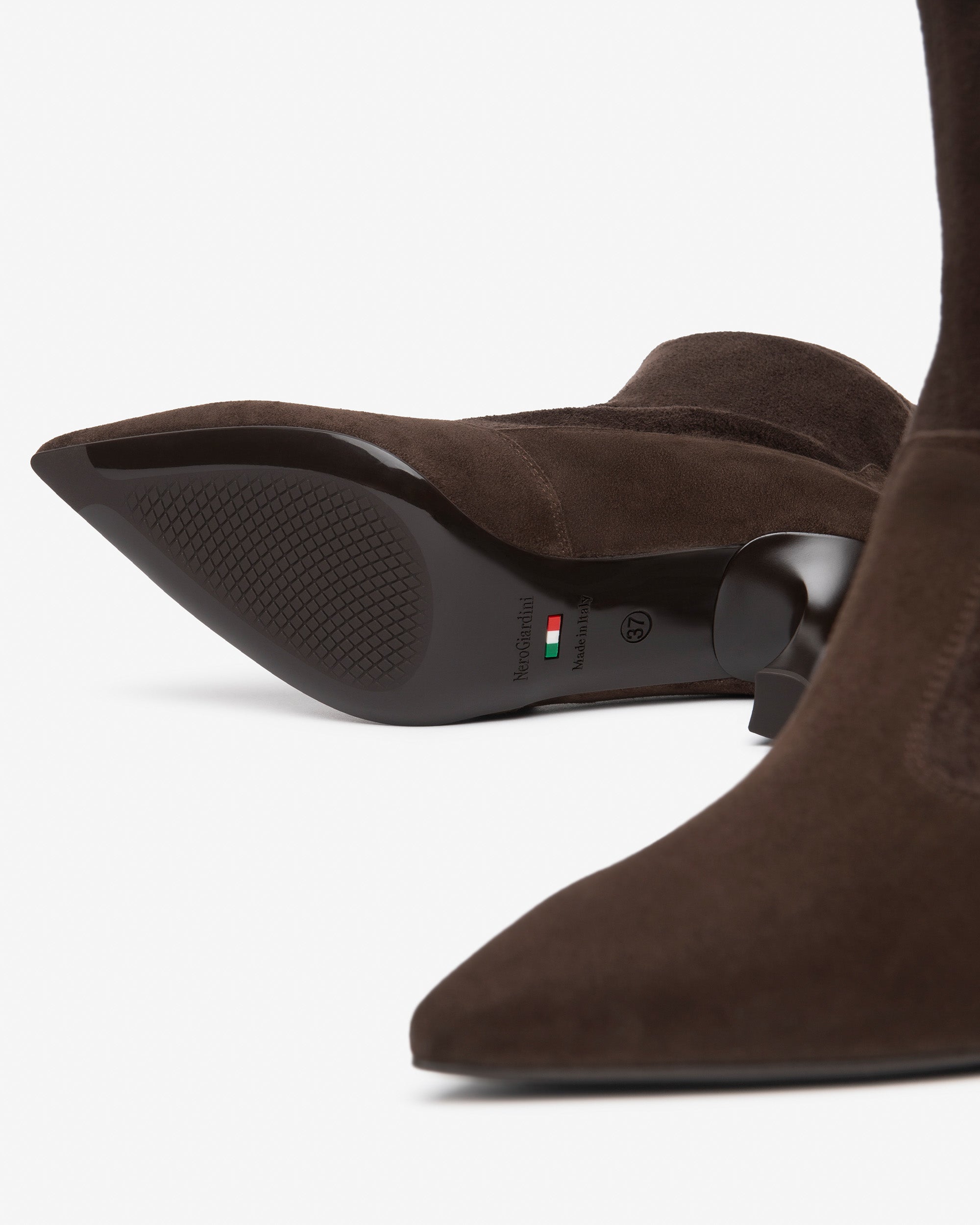 Tronchetti Donna in Suede e Materiale Tecnico