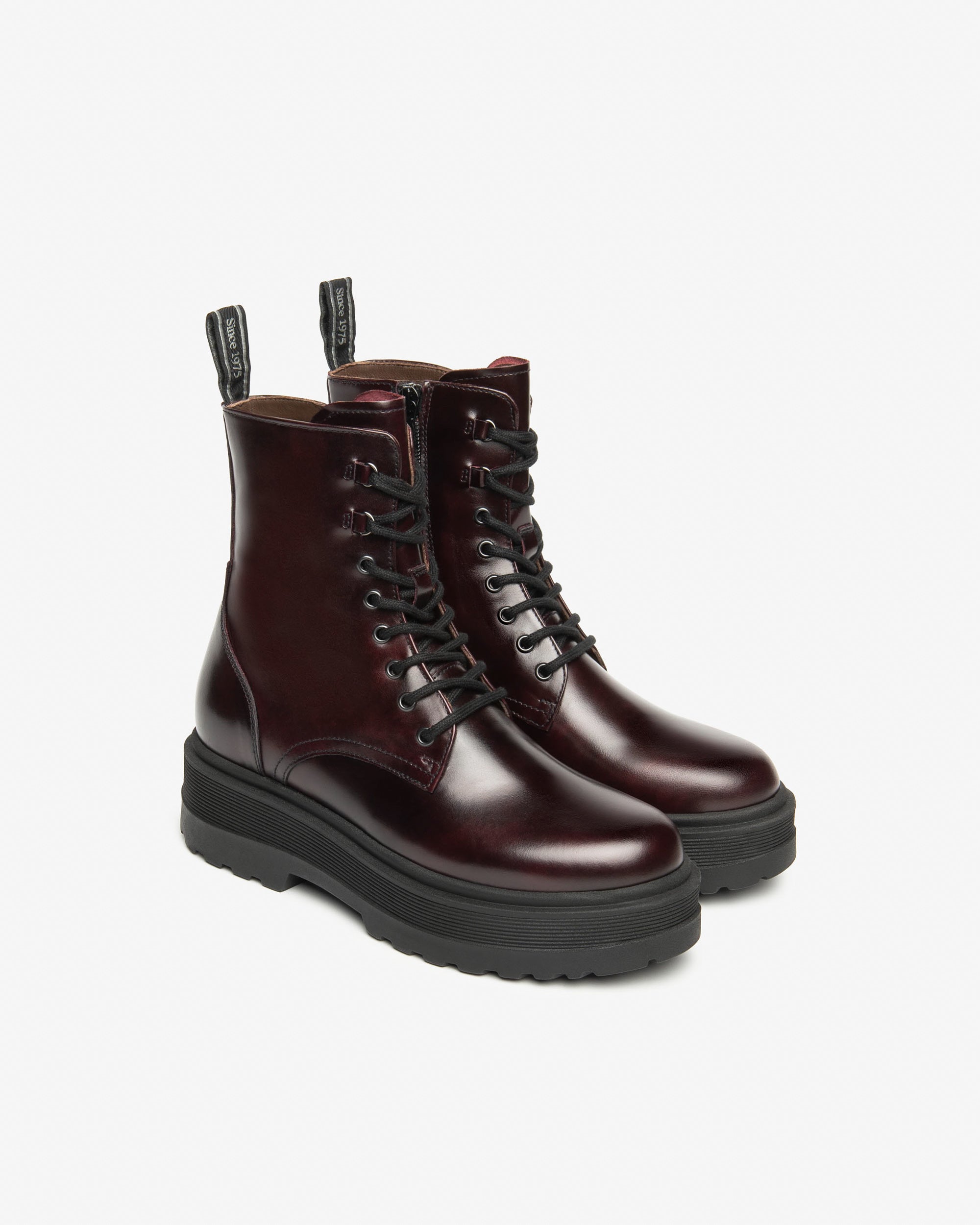 Women’s Leather Combat Boots