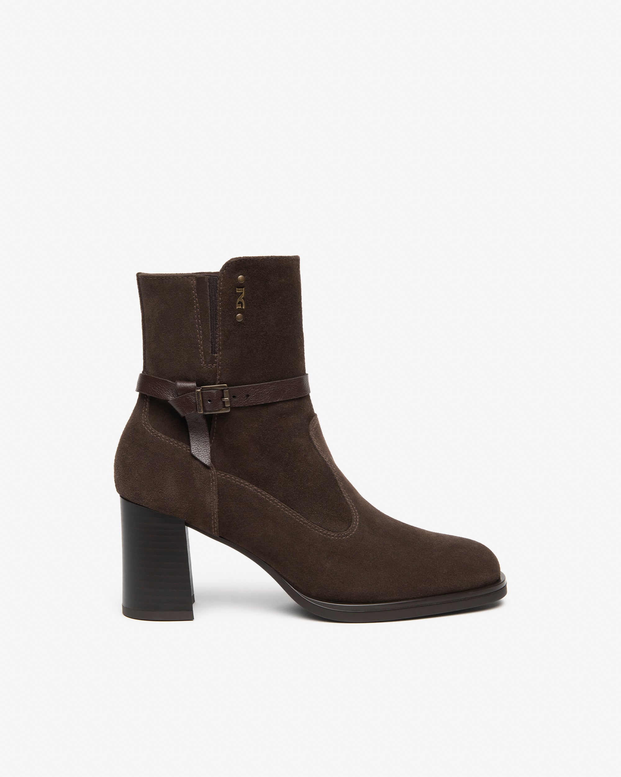 Tronchetti Donna in Suede e Pelle