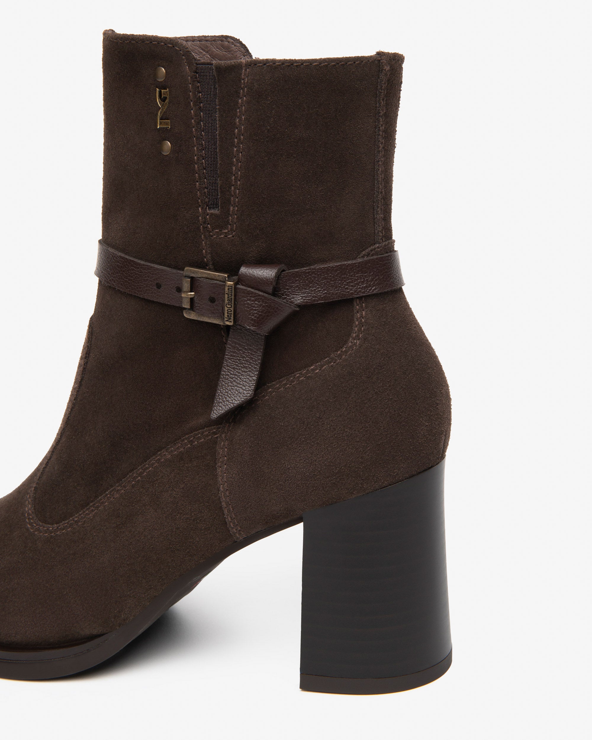 Tronchetti Donna in Suede e Pelle