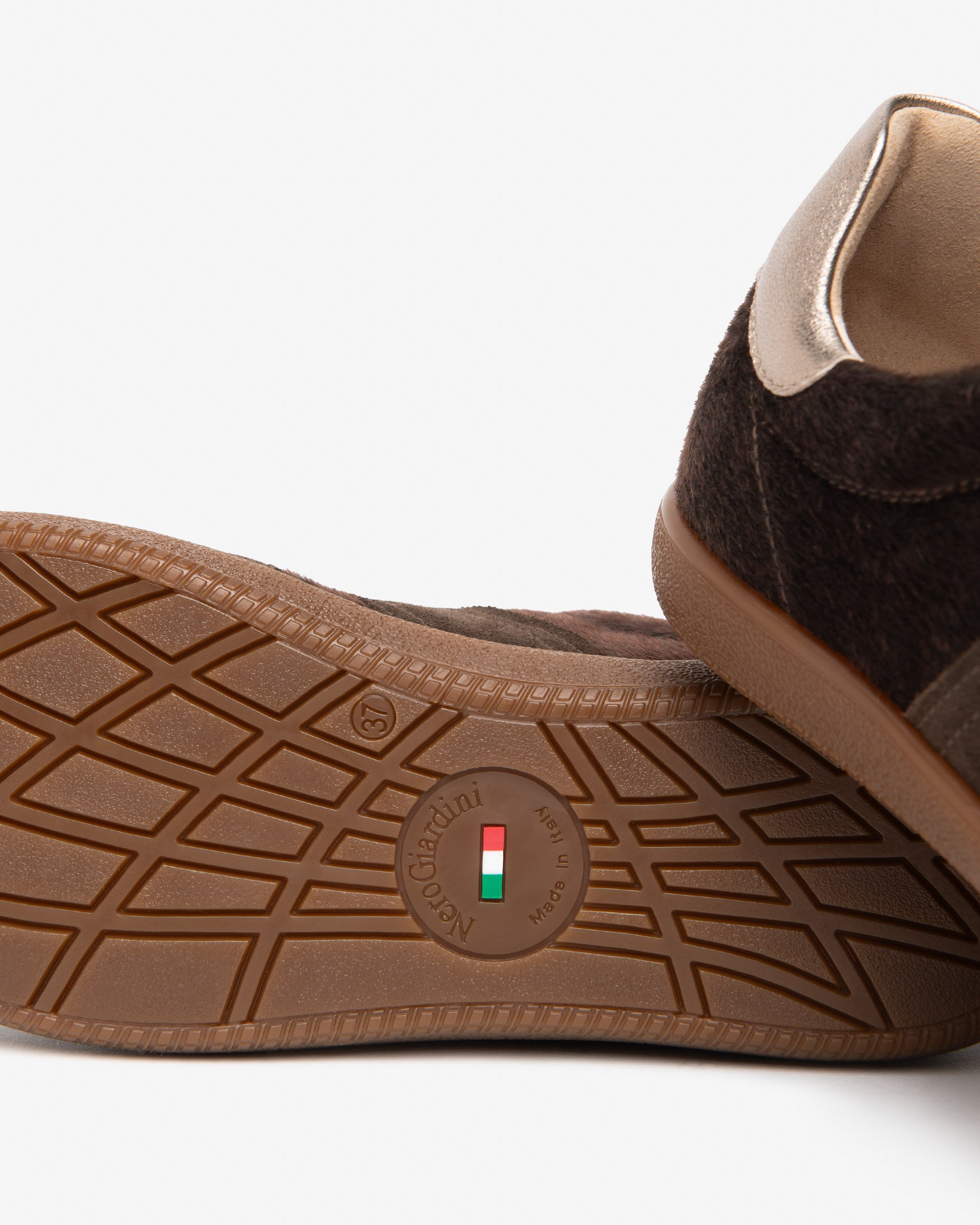 Sneakers Donna in Materiale Tecnico, Suede e Pelle