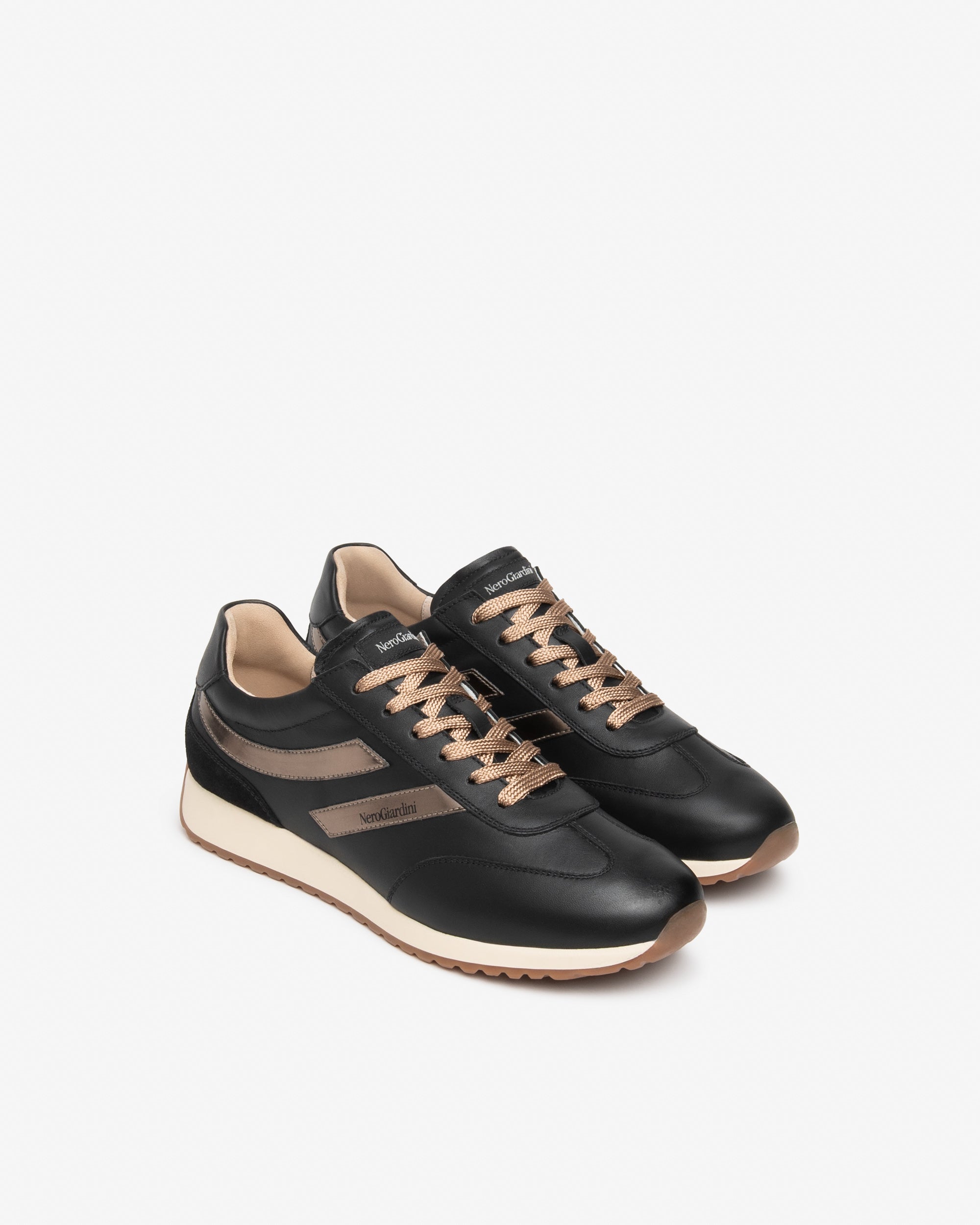 Sneakers Donna in Pelle, Suede e Materiale Tecnico