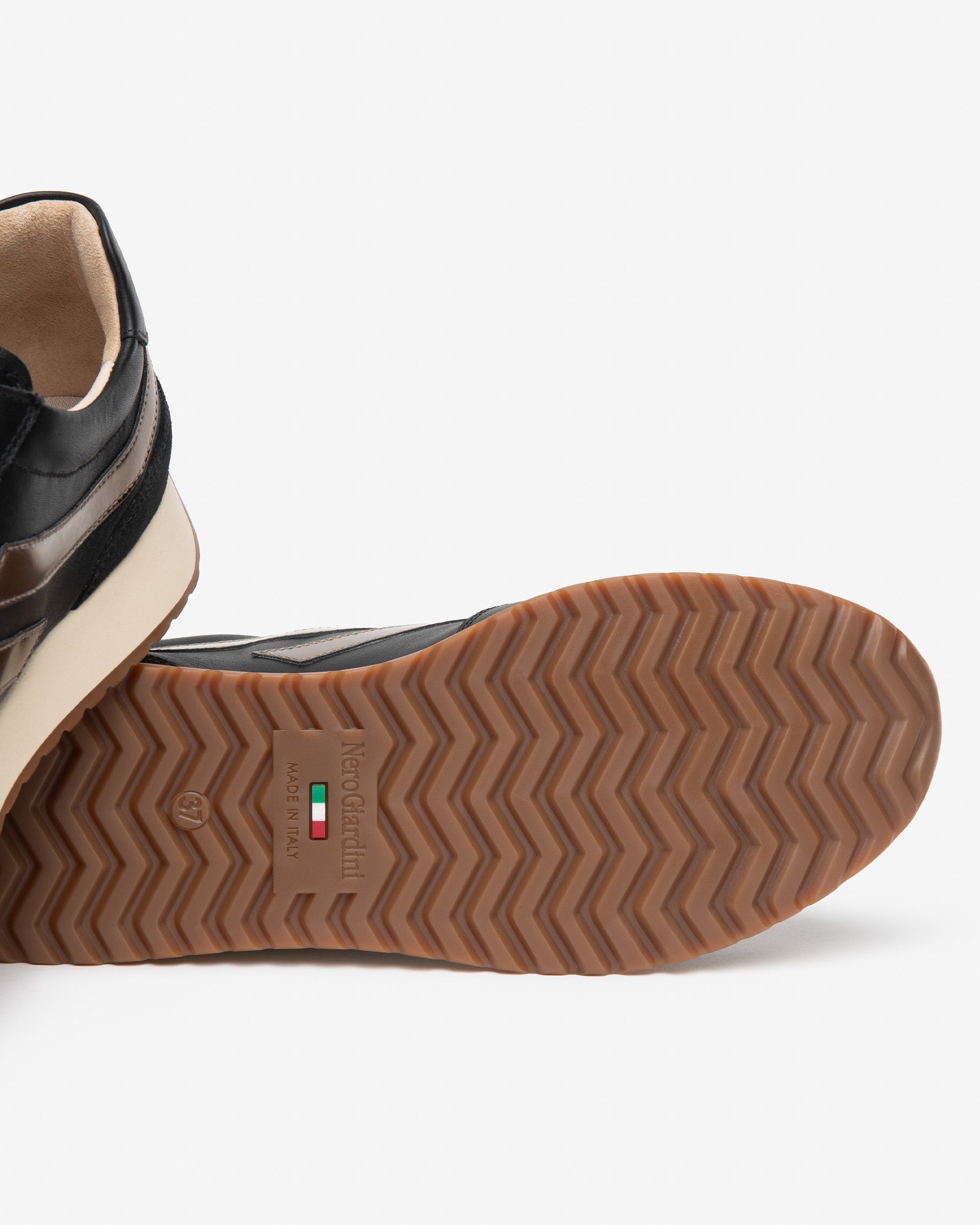 Sneakers Donna in Pelle, Suede e Materiale Tecnico