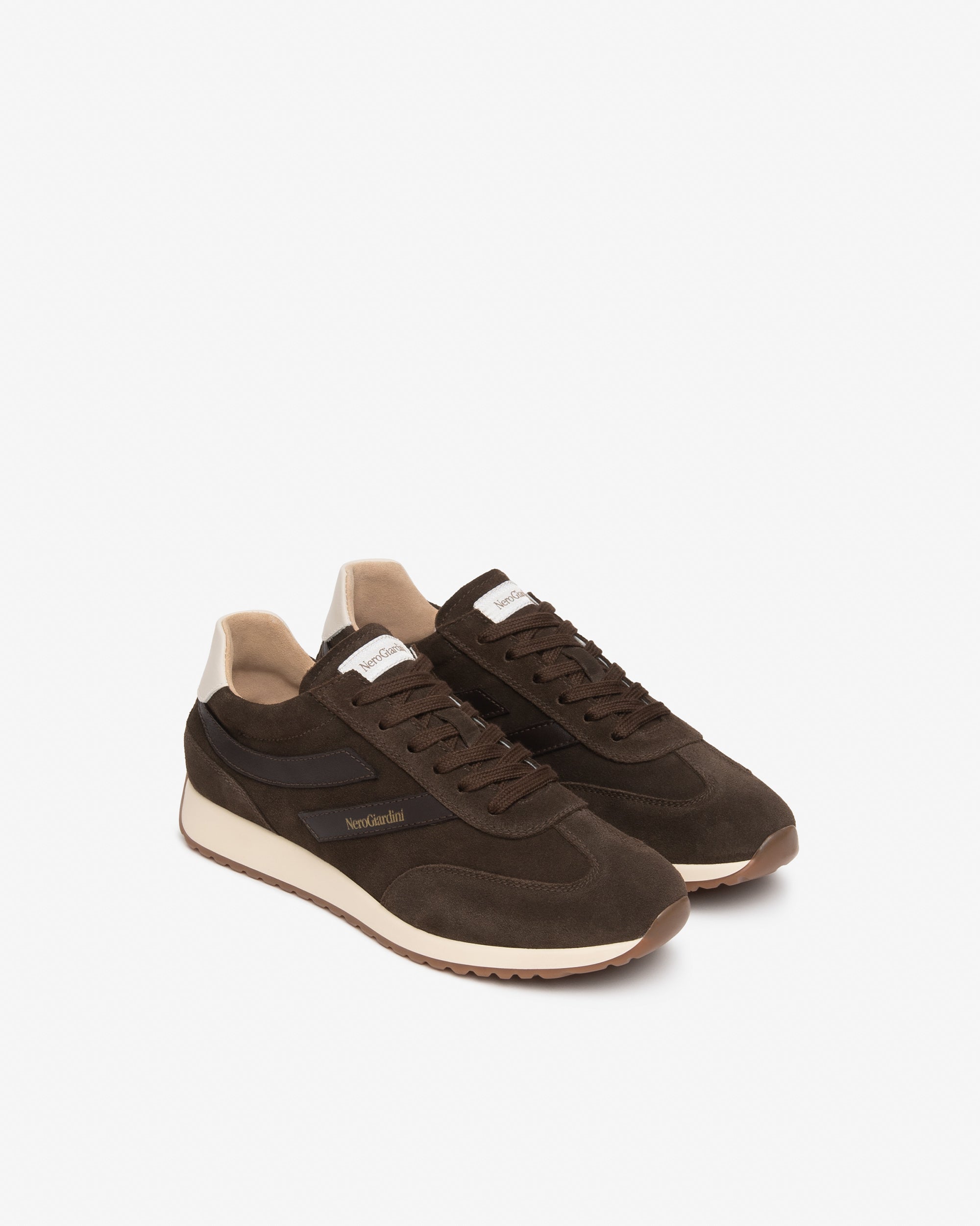 Sneakers Donna in Suede e Pelle