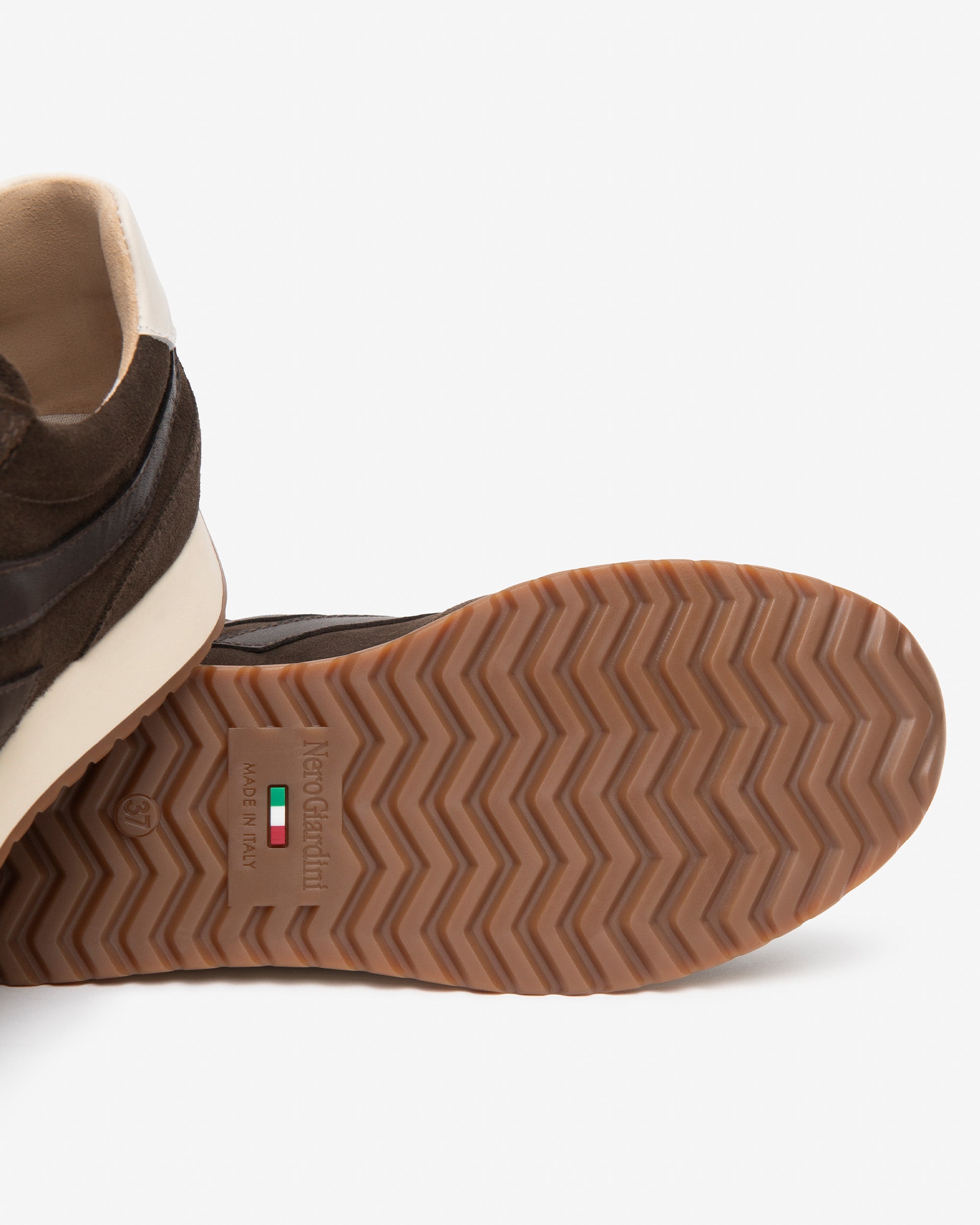 Sneakers Donna in Suede e Pelle
