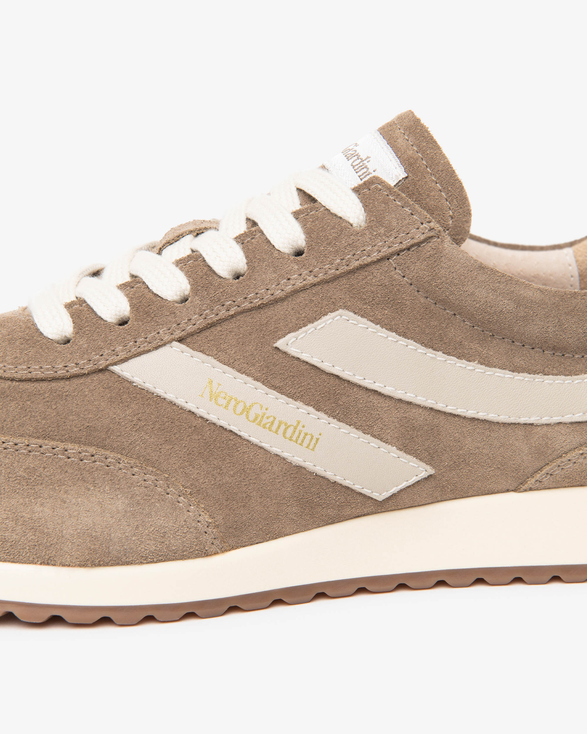Sneakers Donna in Suede e Pelle