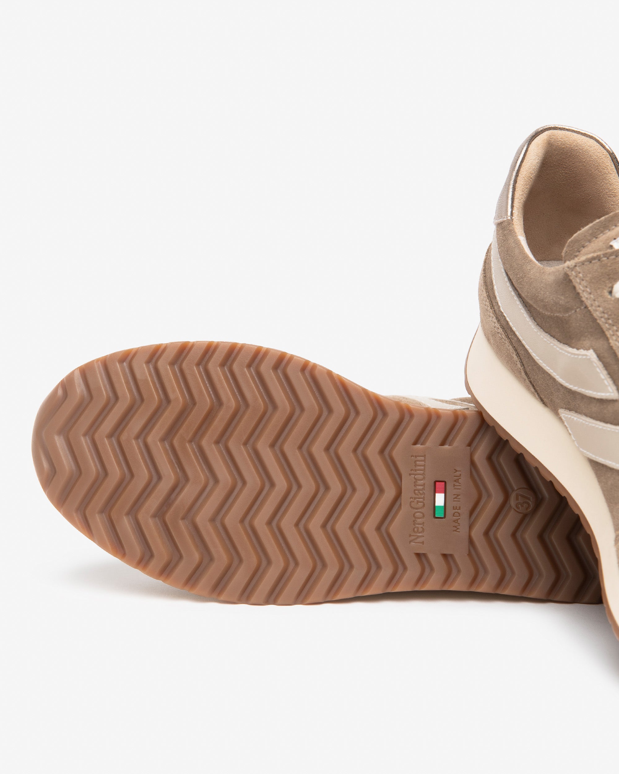Sneakers Donna in Suede e Pelle