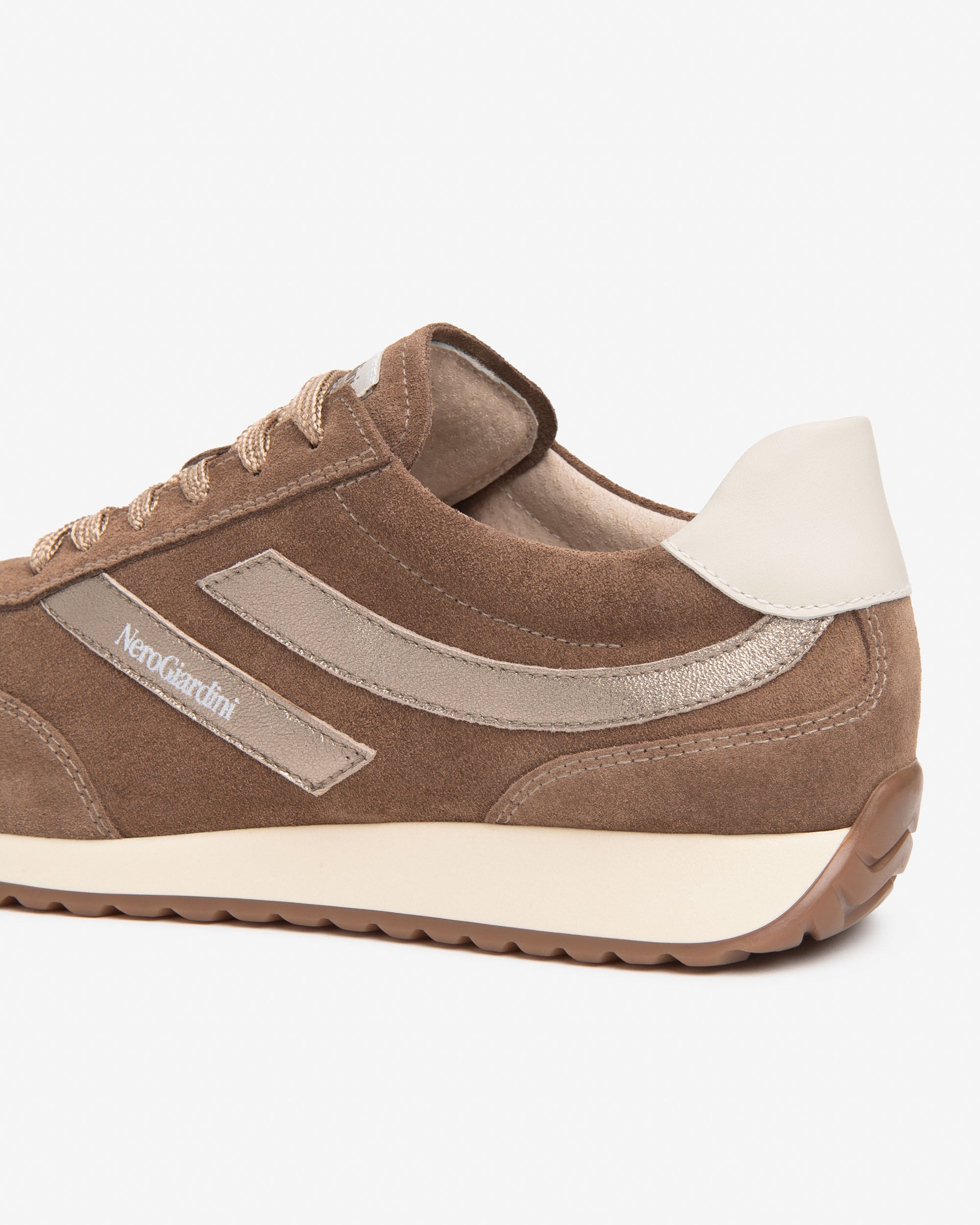 Sneakers Donna in Suede e Pelle