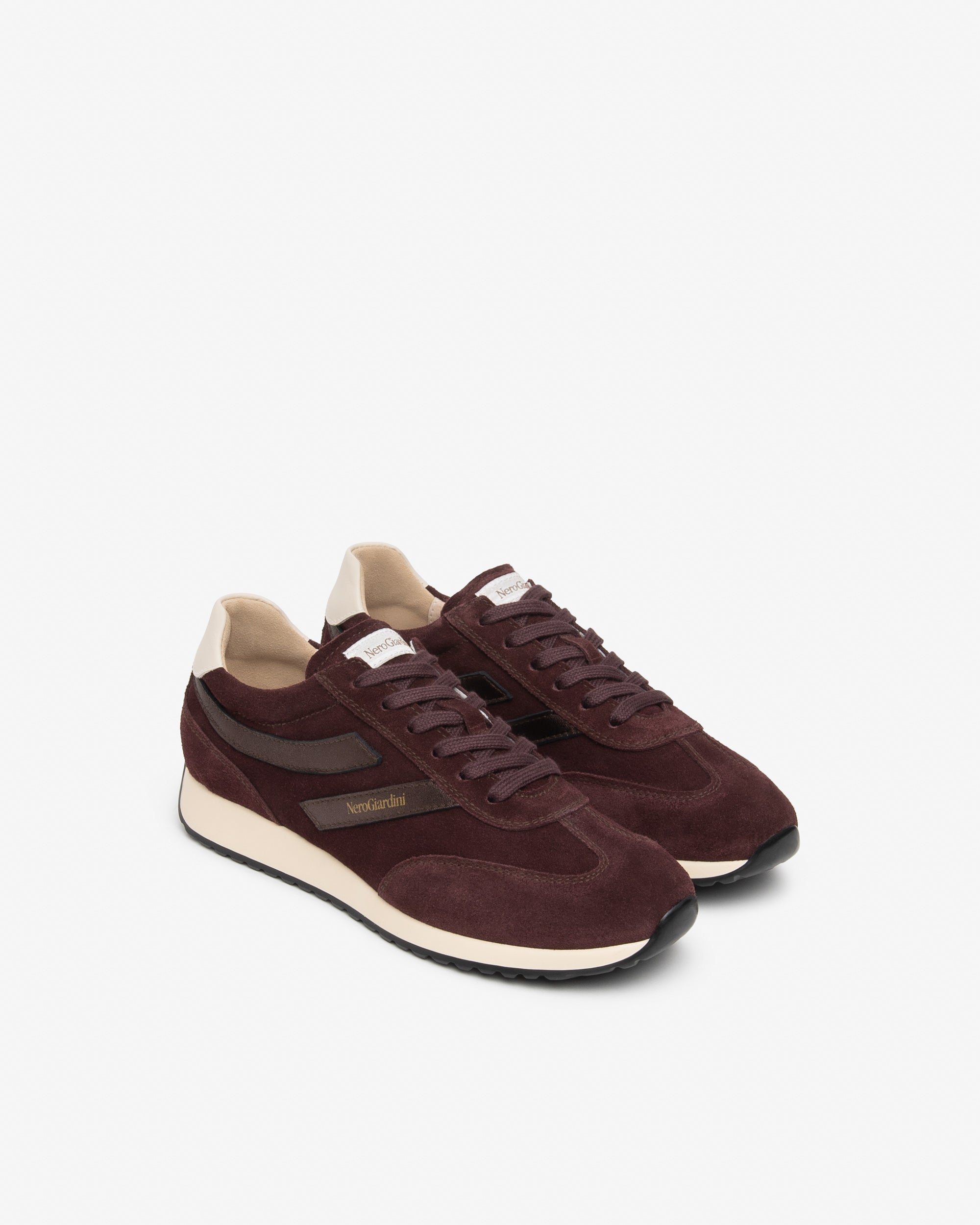 Sneakers Donna in Suede e Pelle