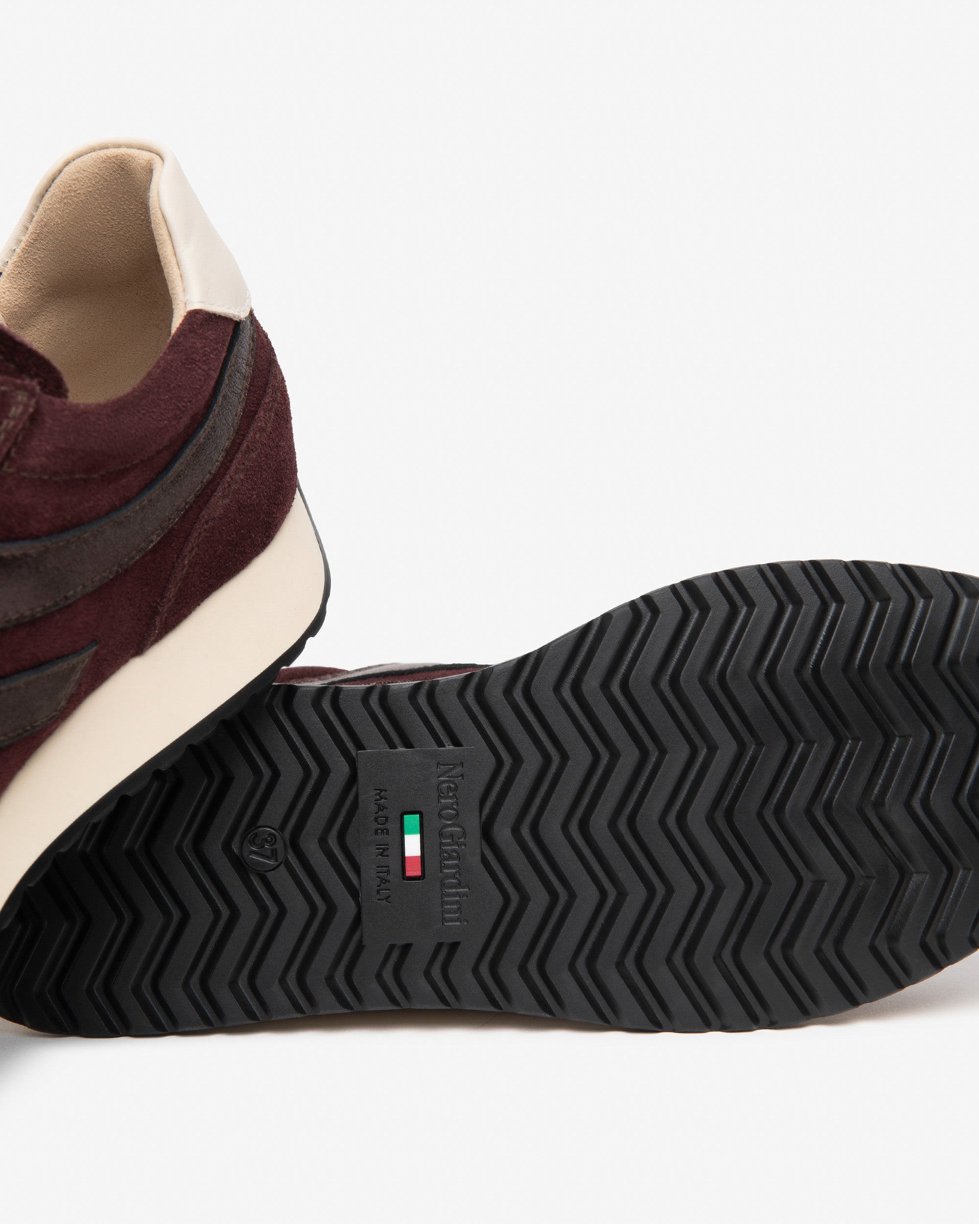 Sneakers Donna in Suede e Pelle