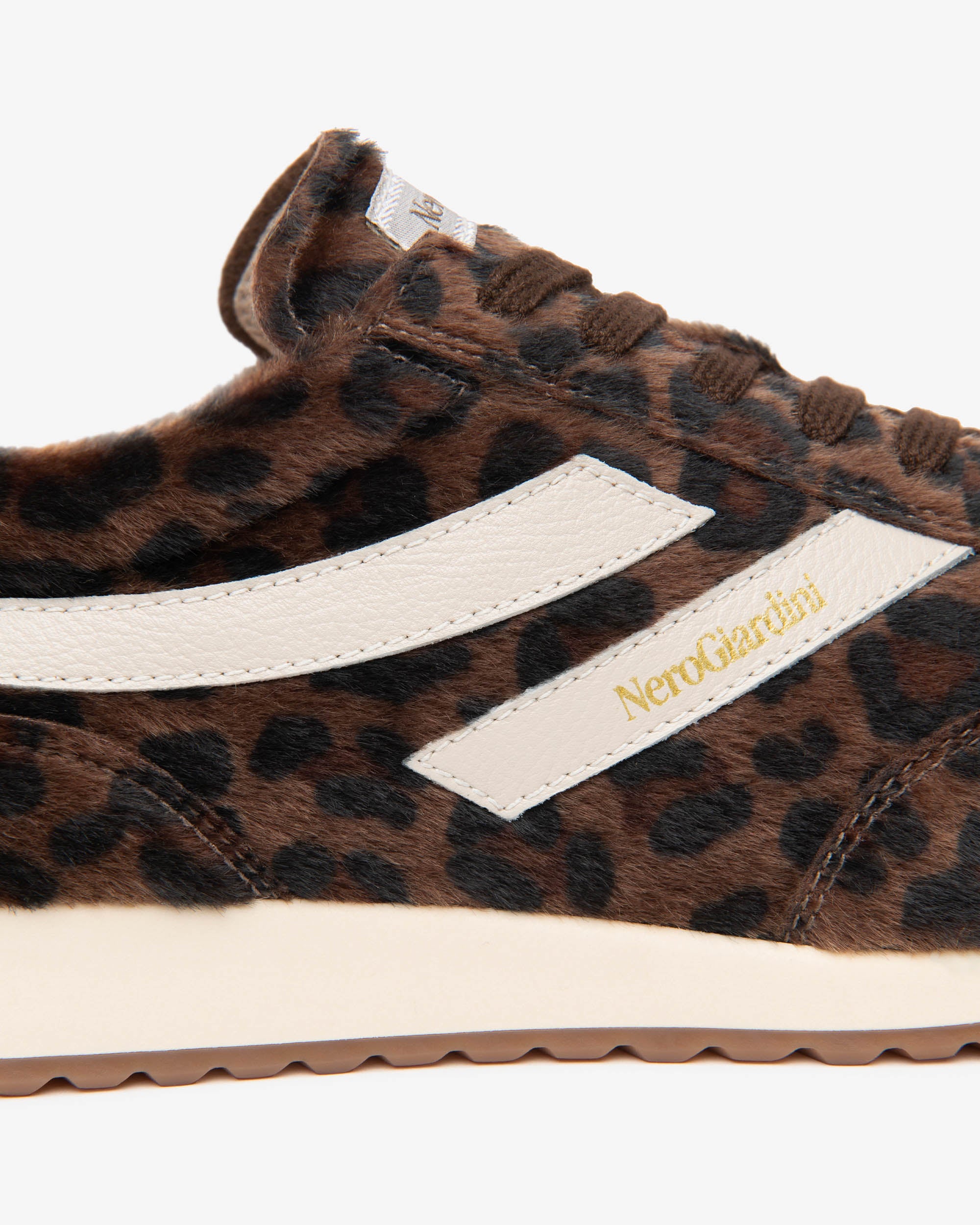 Sneakers Donna in Materiale Tecnico e Pelle