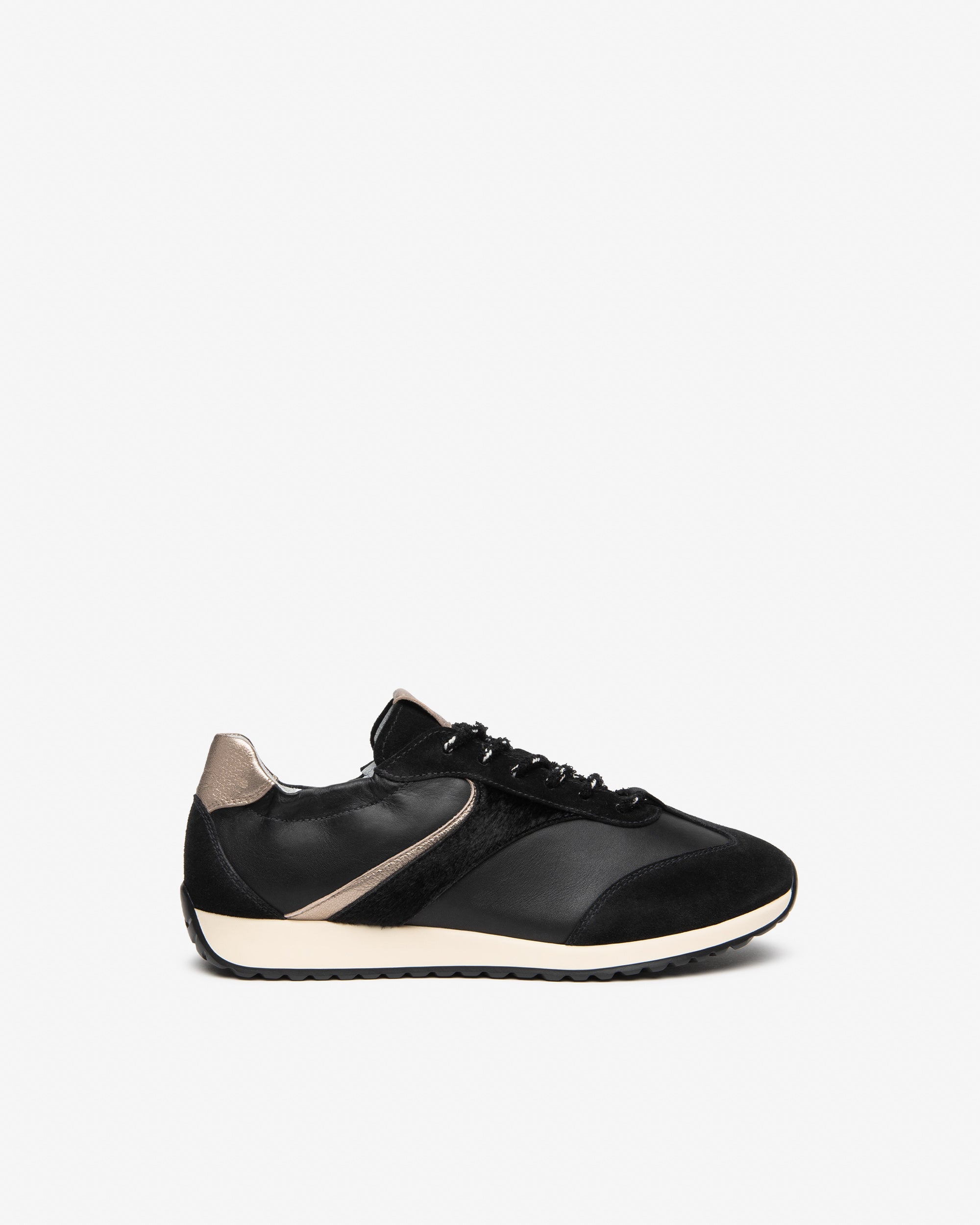 Sneakers Donna in Pelle, Suede e Materiale Tecnico