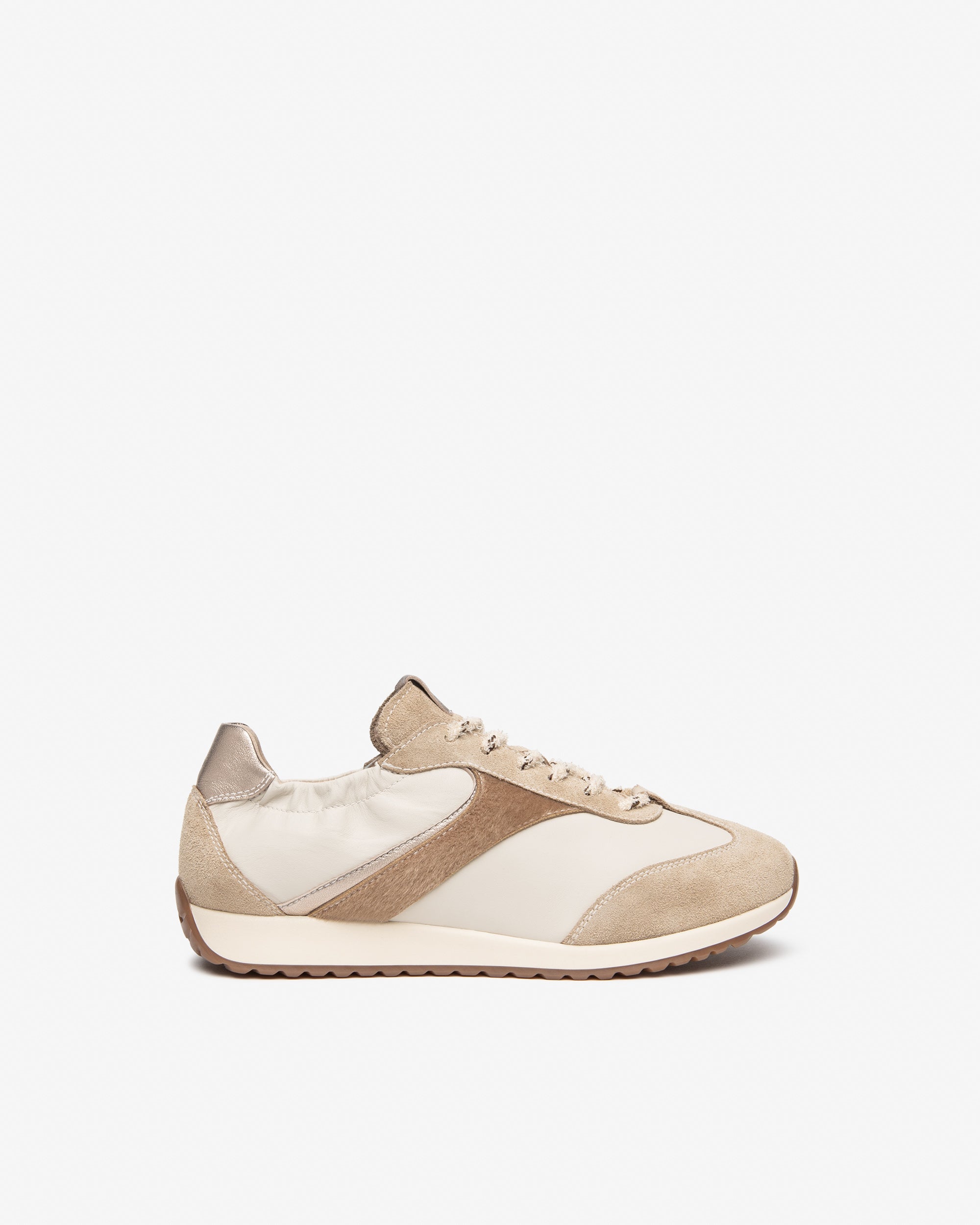 Sneakers Donna in Pelle, Suede e Materiale Tecnico