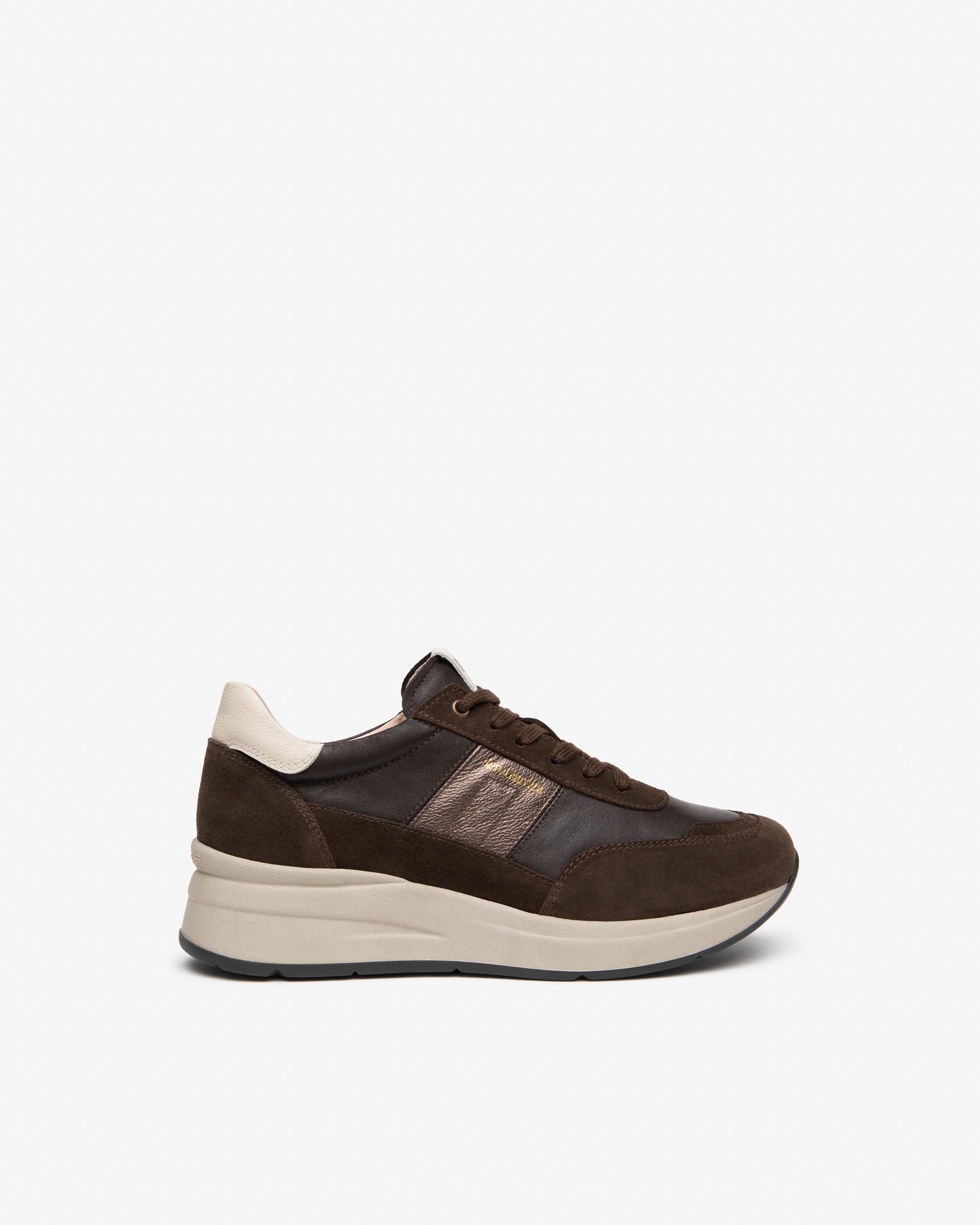 Sneakers Donna in Suede e Pelle