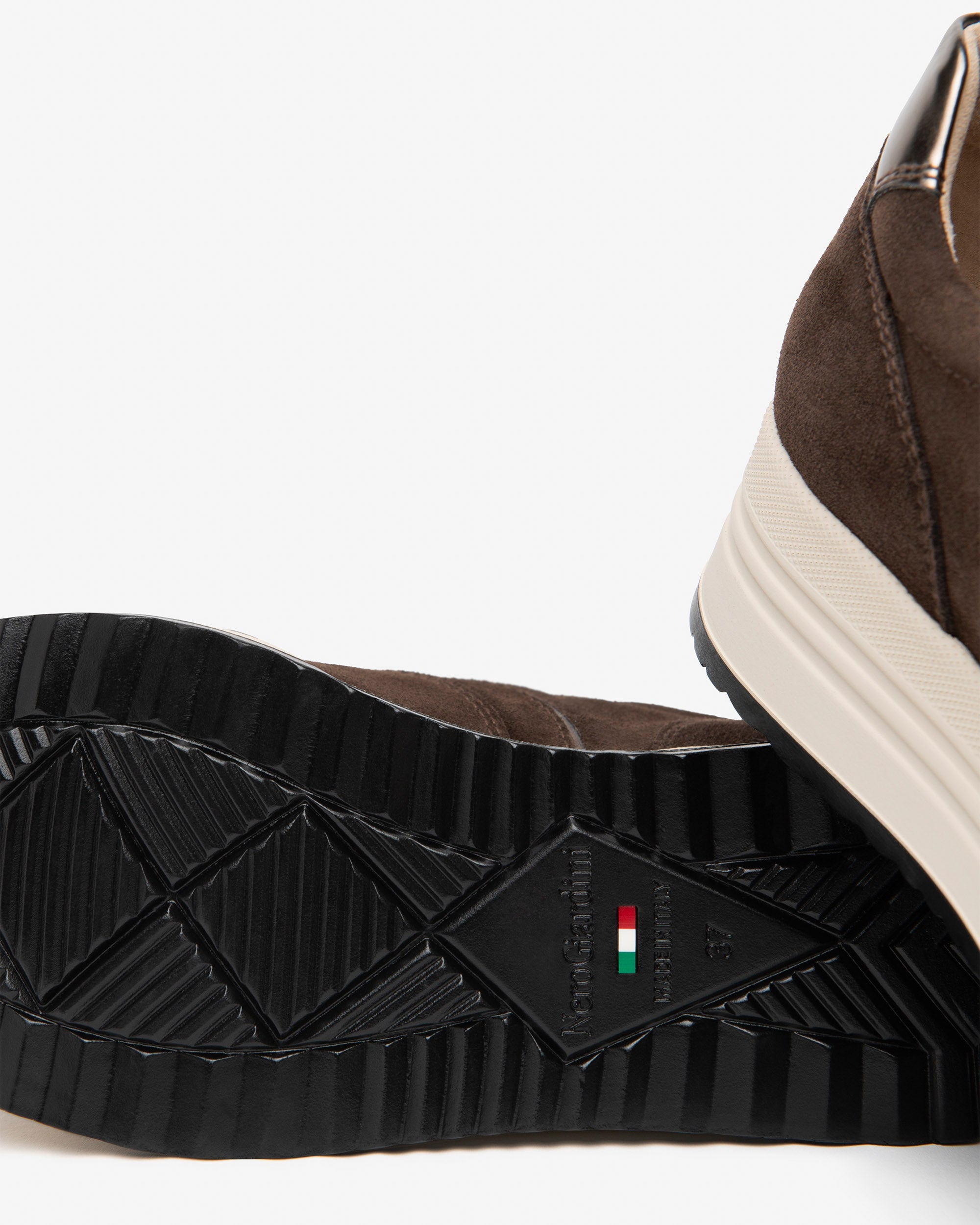 Sneakers Donna in Suede e Materiale Tecnico