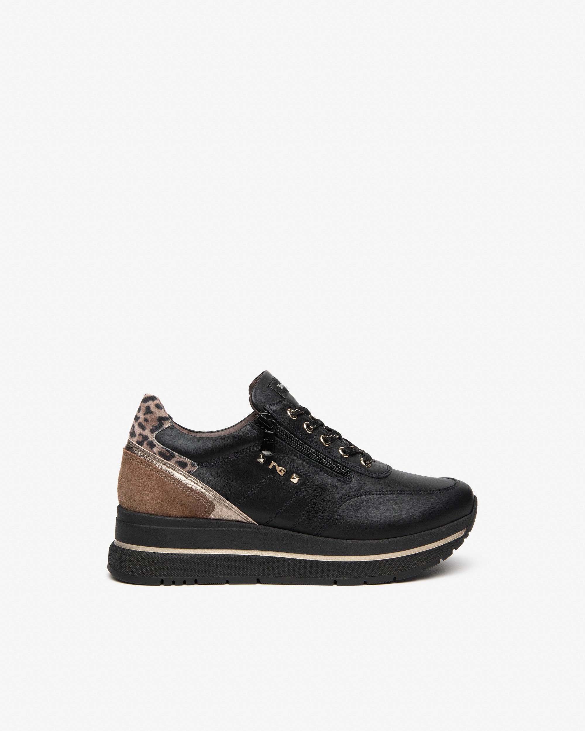 Sneakers Donna in Pelle, Suede e Materiale Tecnico
