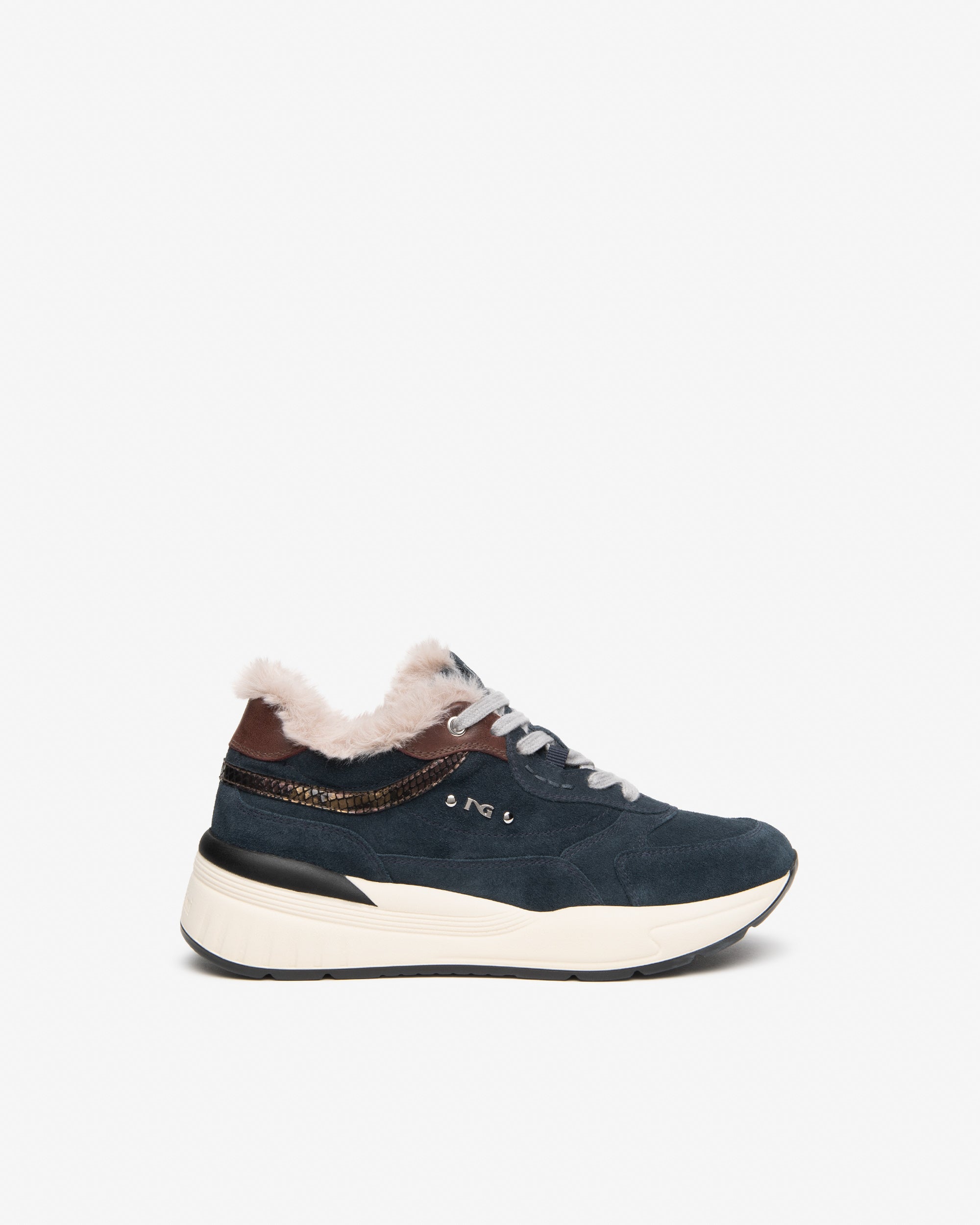 Sneakers Donna in Suede e Pelle