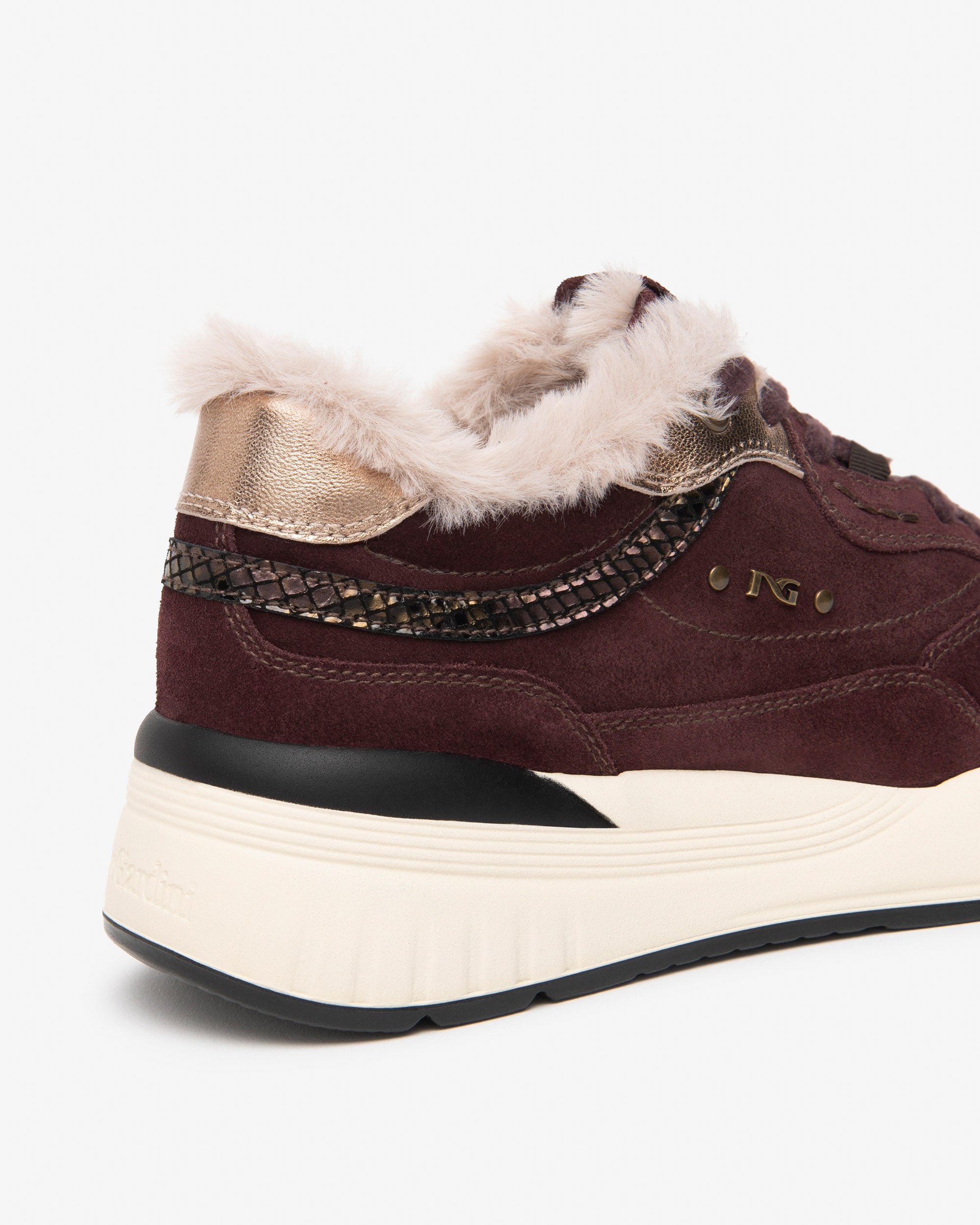 Sneakers Donna in Suede e Pelle