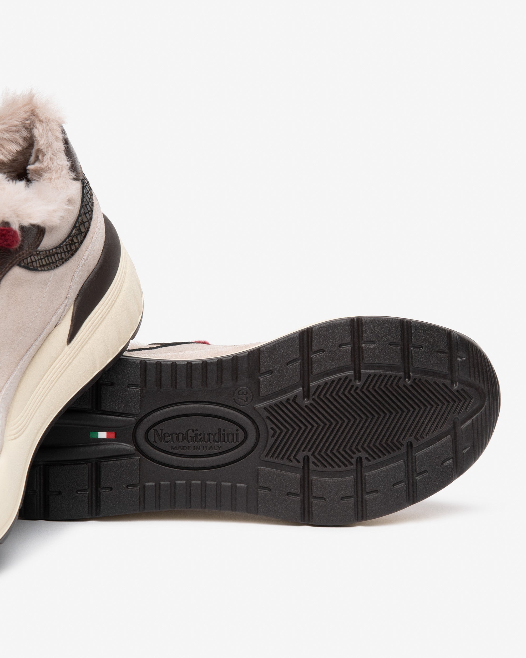 Sneakers Donna in Suede e Pelle