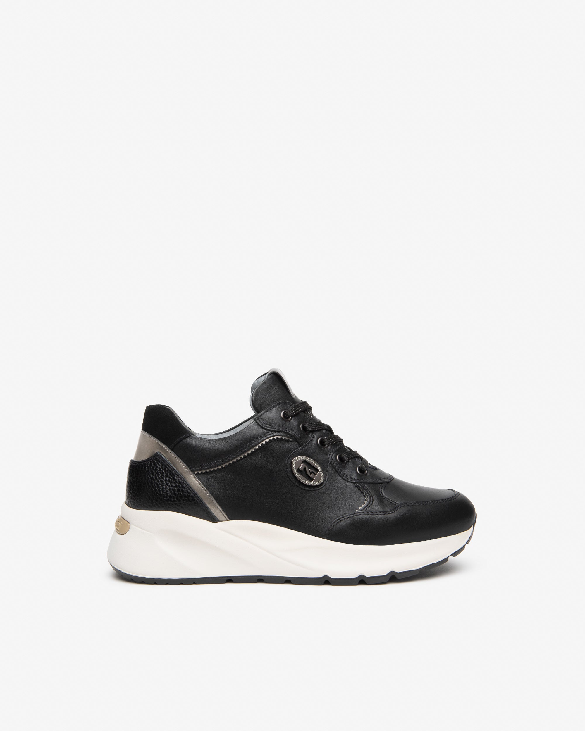 Sneakers Donna in Pelle, Suede e Materiale Tecnico