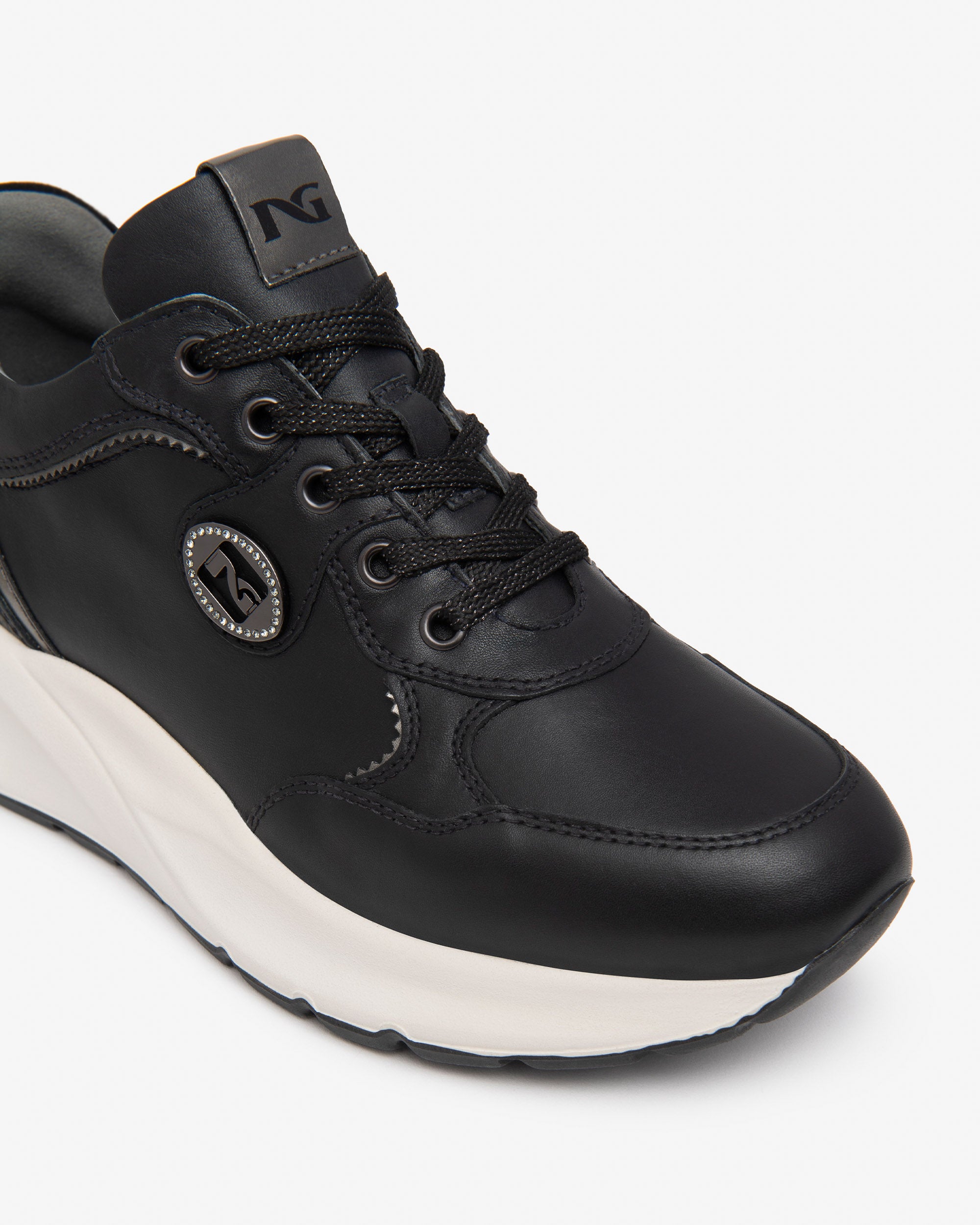 Sneakers Donna in Pelle, Suede e Materiale Tecnico