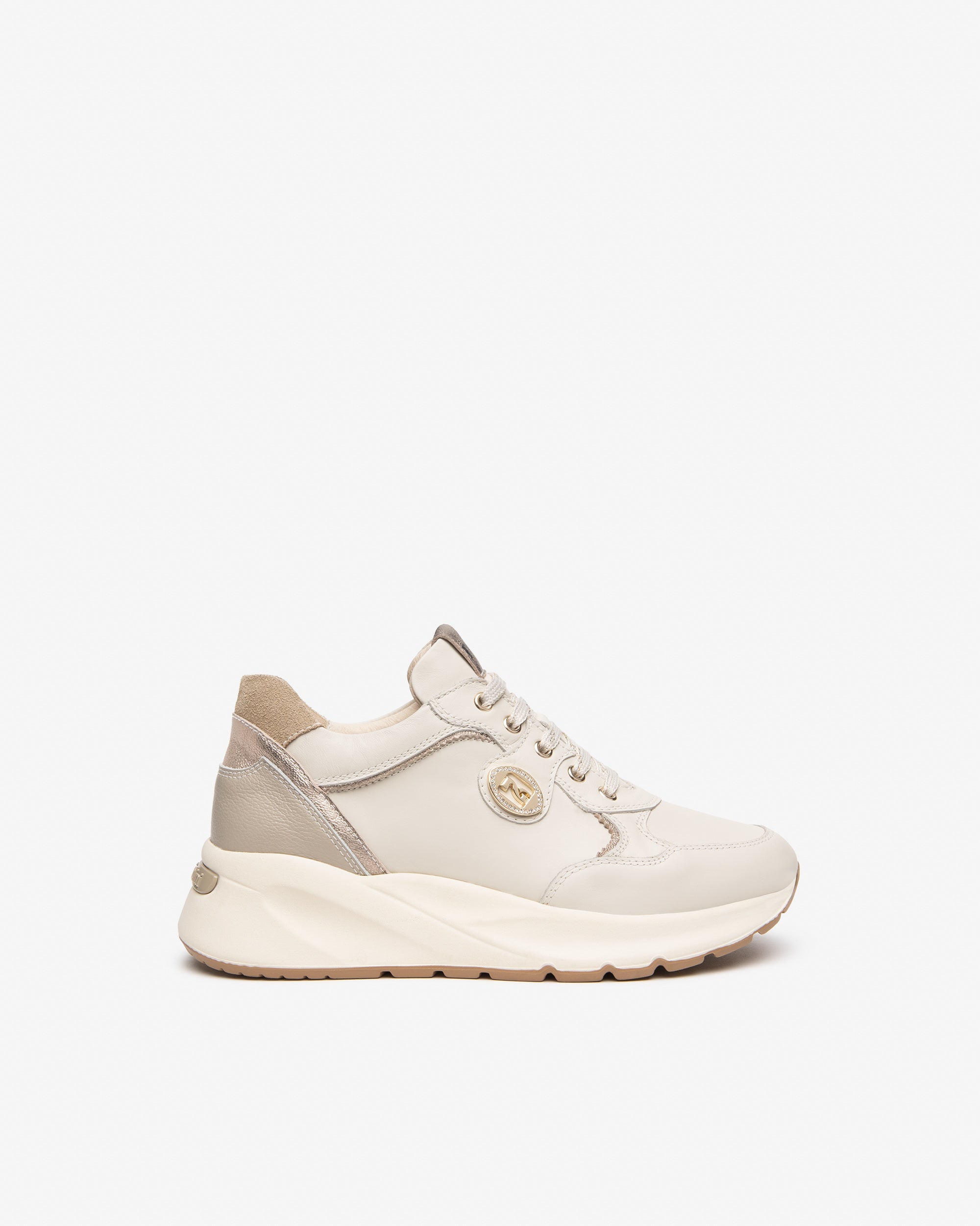 Sneakers Donna in Pelle, Suede e Materiale Tecnico