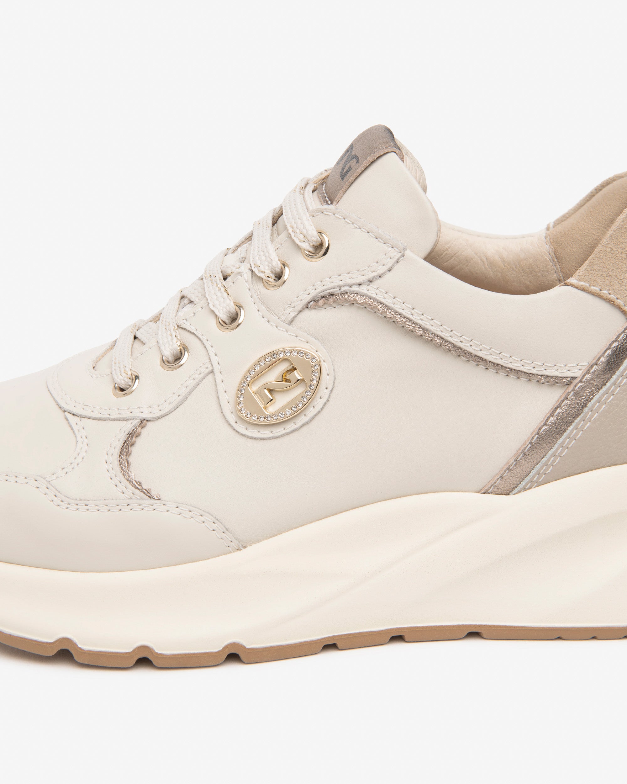 Sneakers Donna in Pelle, Suede e Materiale Tecnico