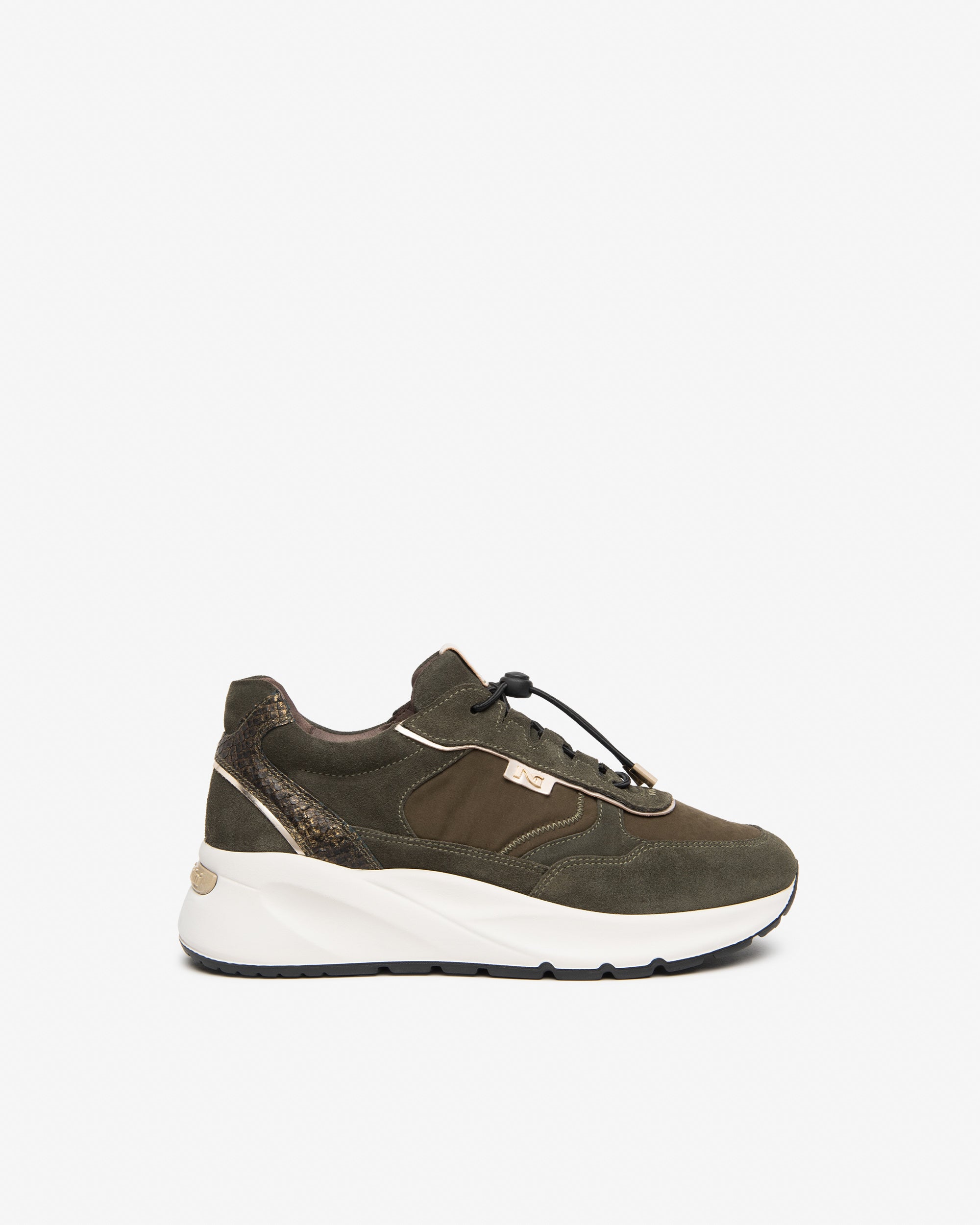 Sneakers Donna in Suede,  Tela, Pelle e Materiale Tecnico
