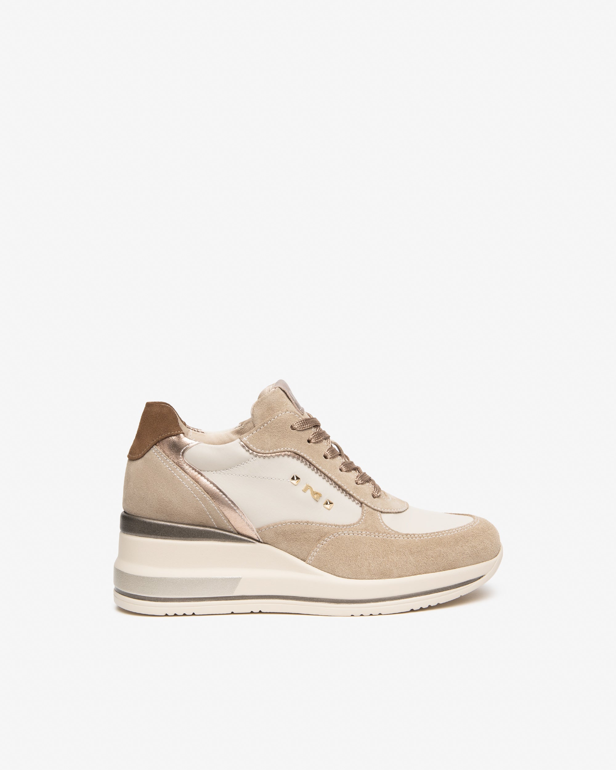 Sneakers Donna in Suede e Pelle