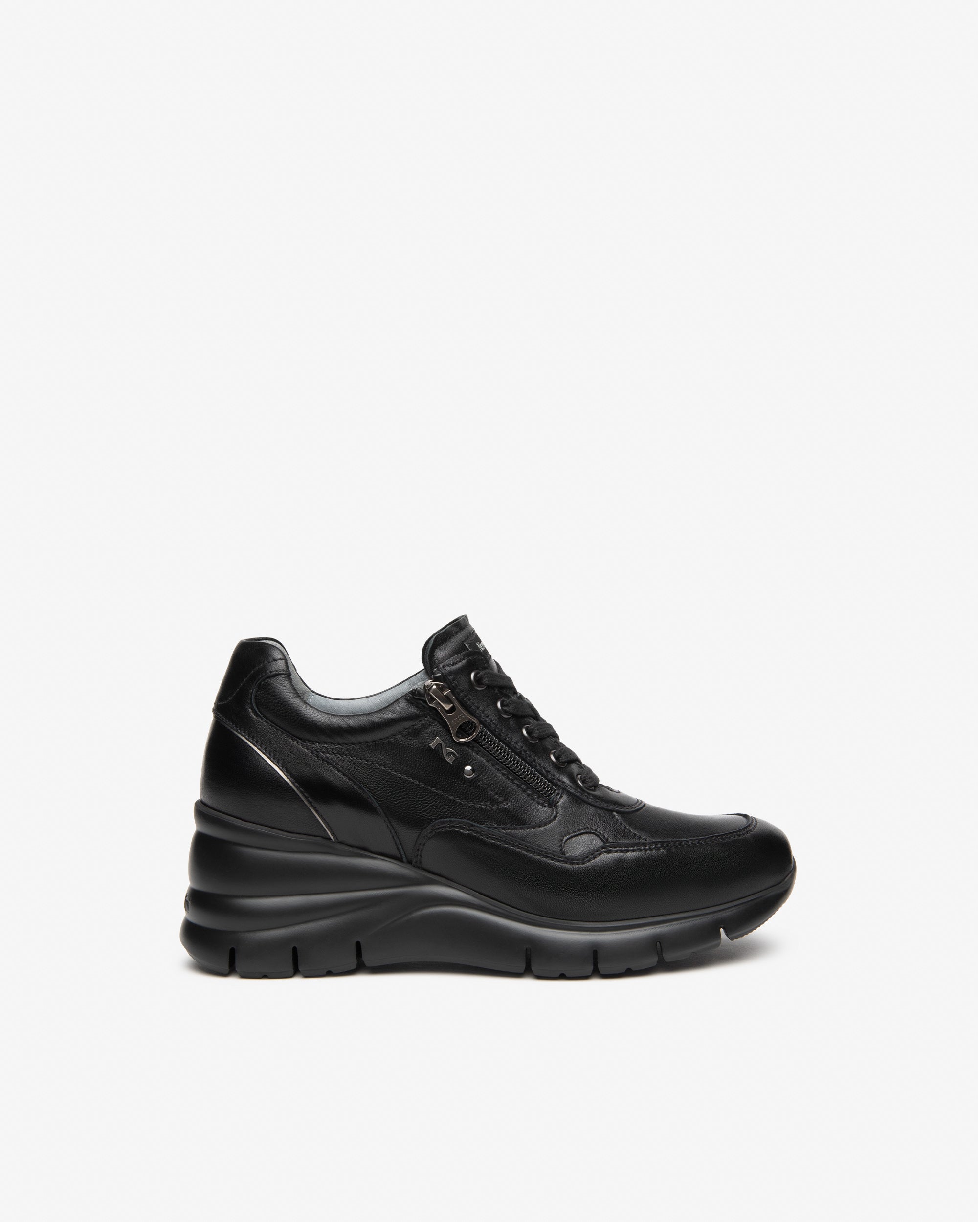 Sneakers Donna in Pelle e Materiale Tecnico