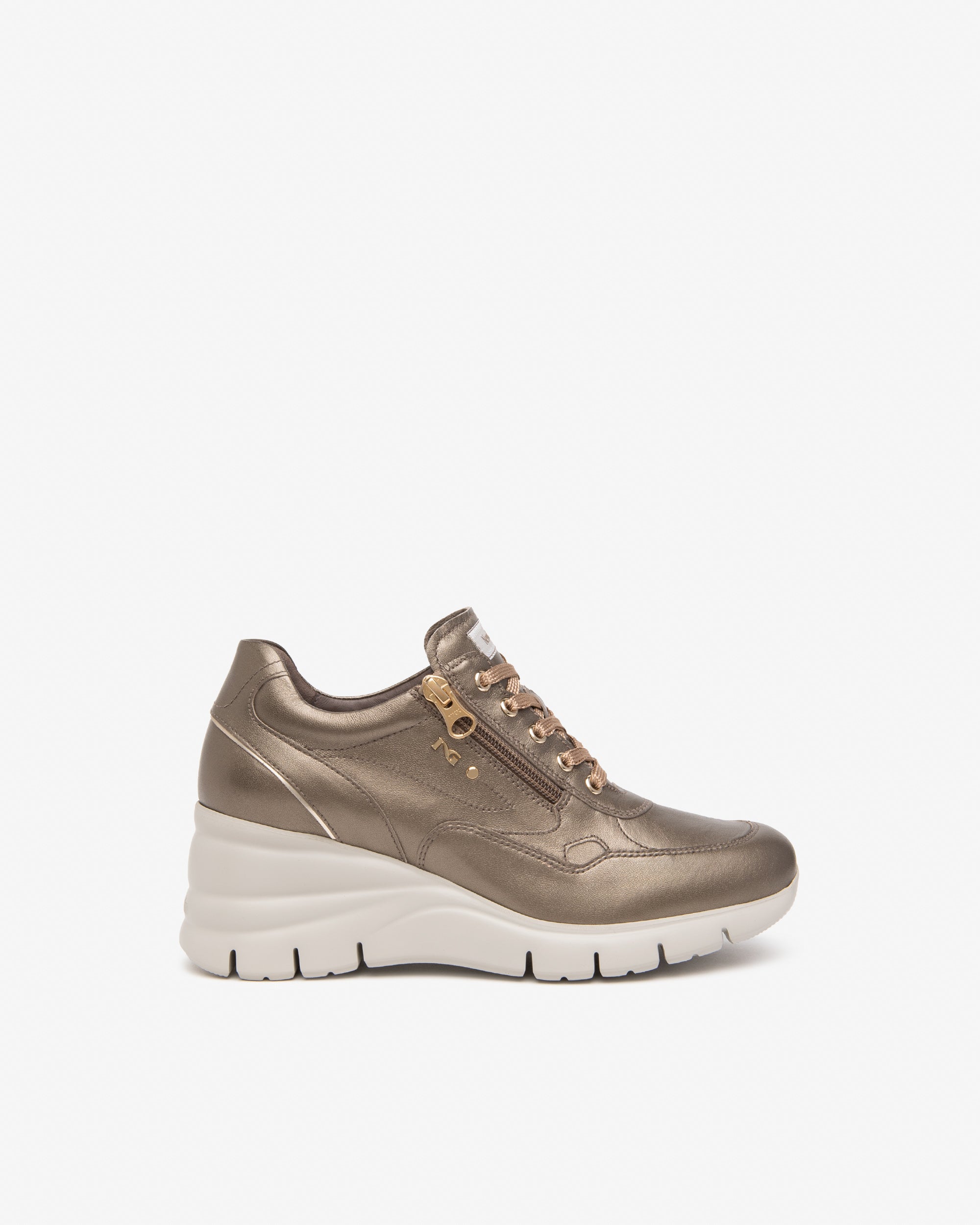 Sneakers Donna in Pelle e Materiale Tecnico